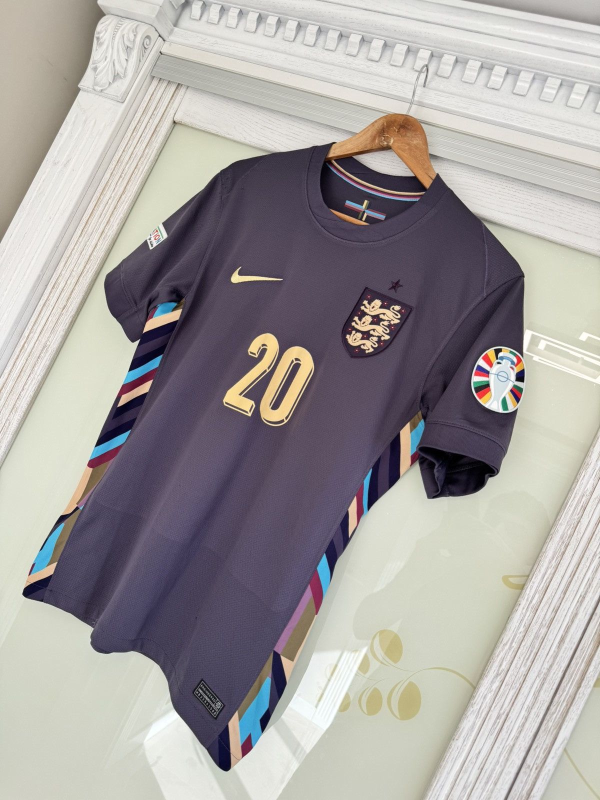 Nike Bowen #20 England 2024-2025 Euro Away Soccer Jersey Shirt Size US S / EU 44-46 / 1 - 4 Thumbnail