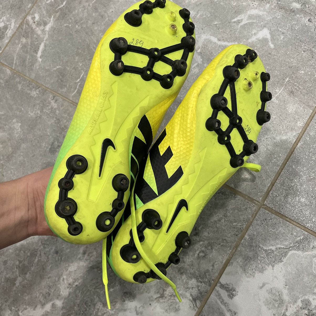 Nike × Pro Player Rare NIKE mercurial FOOTBALL BOOTS green shoes pro football Size US 8.5 / EU 41-42 - 2 Thumbnail