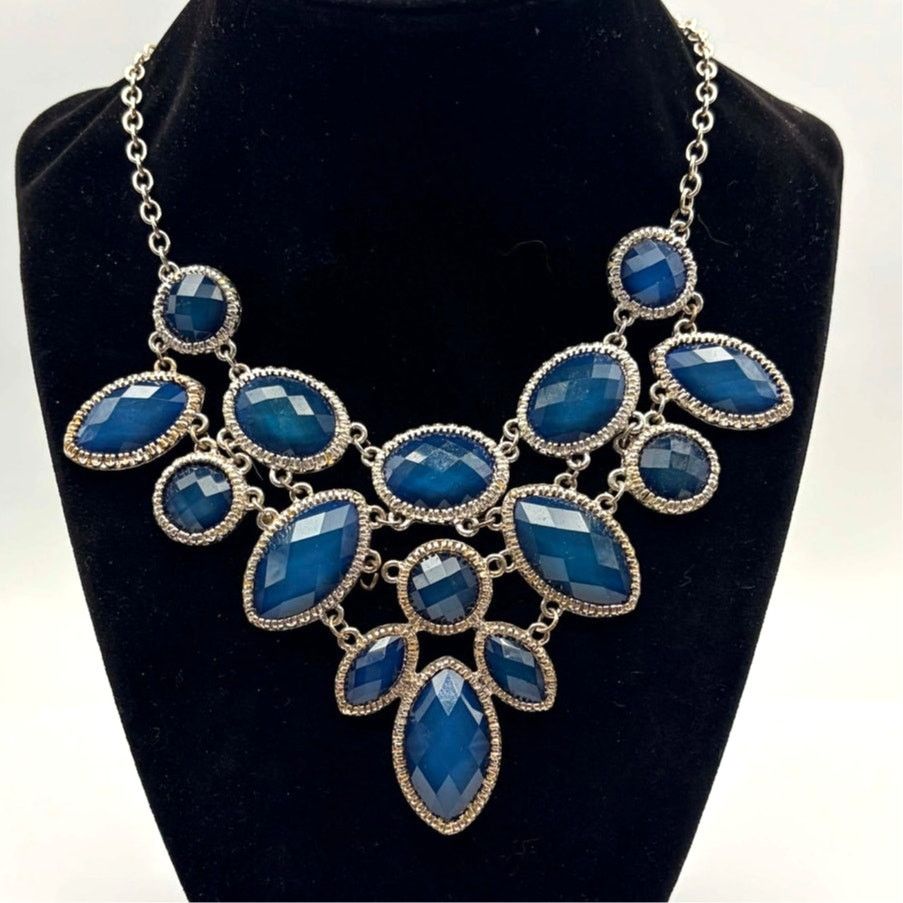 Other Blue Dripping in Dazzle Paparazzi Necklace Size ONE SIZE - 1 Thumbnail