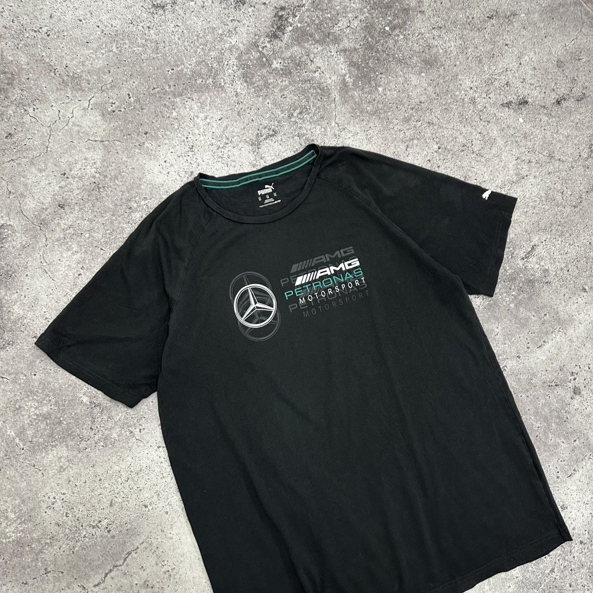 Mercedes-Benz × Puma Puma Mercedes Benz AMG Petronas Formula 1 racing tee y2k og Size US XL / EU 56 / 4 - 3 Thumbnail
