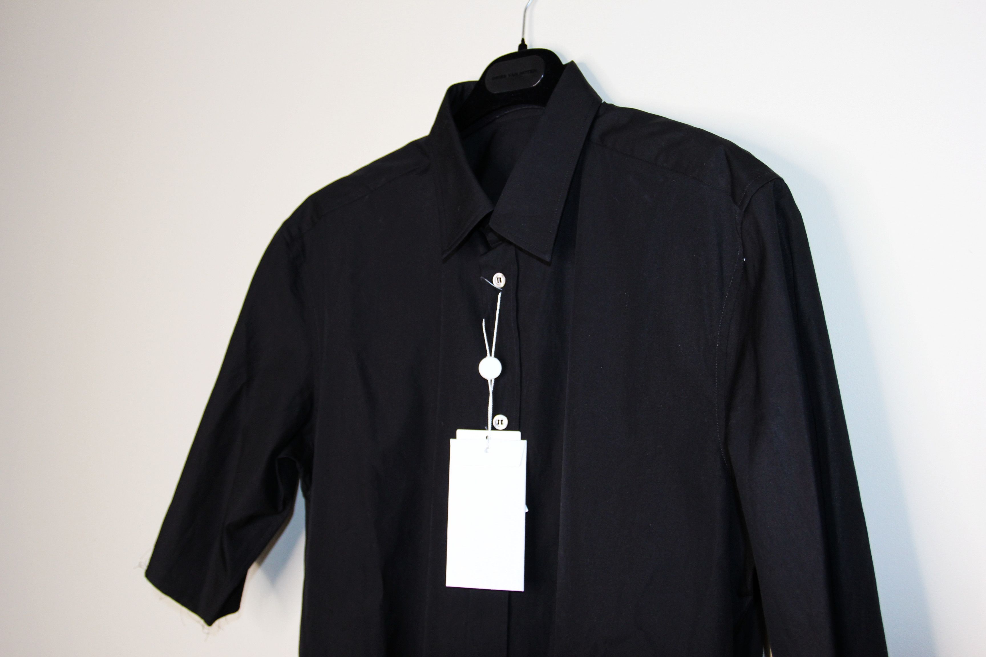 Maison Margiela BNWT AW23 MAISON MARGIELA FOUR STITCH SHORT SLEEVE SHIRT 41 Size US M / EU 48-50 / 2 - 4 Thumbnail