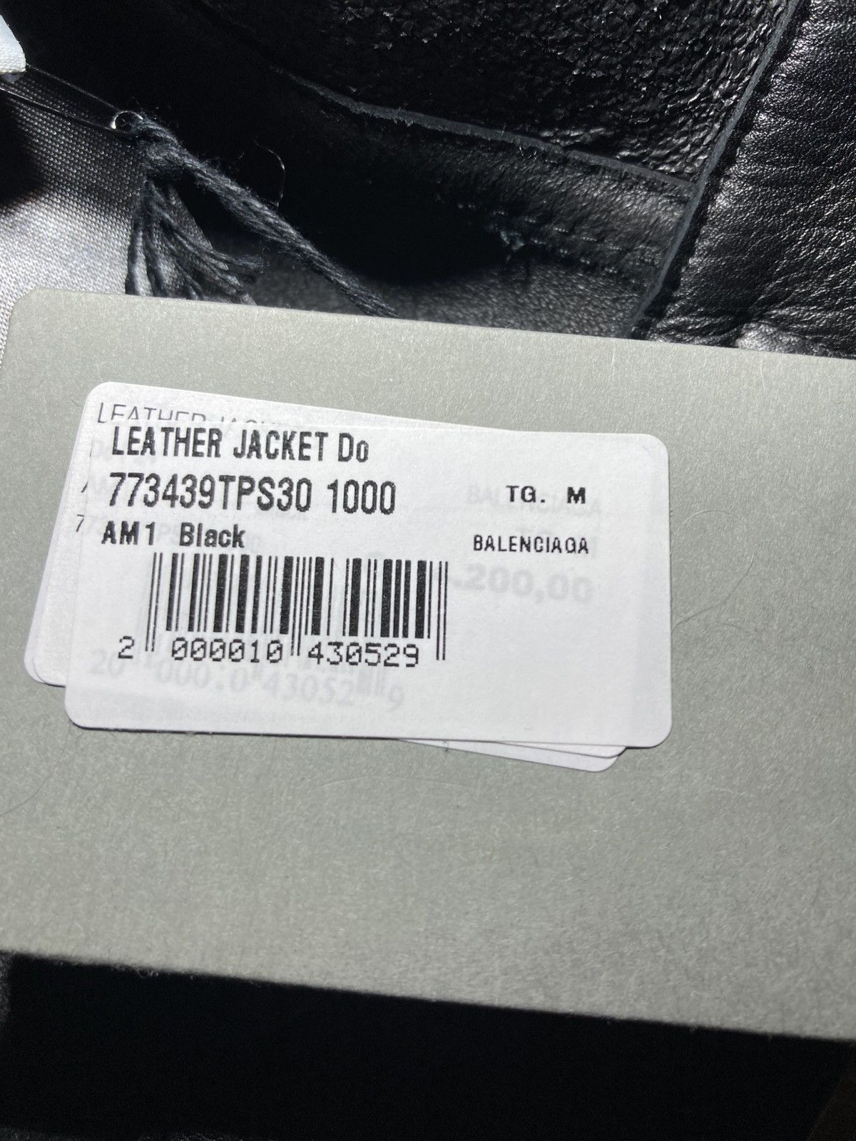 Balenciaga New 2023 Balenciaga Loose Leather Trucker Jacket Demna Crop Size US M / EU 48-50 / 2 - 13 Thumbnail