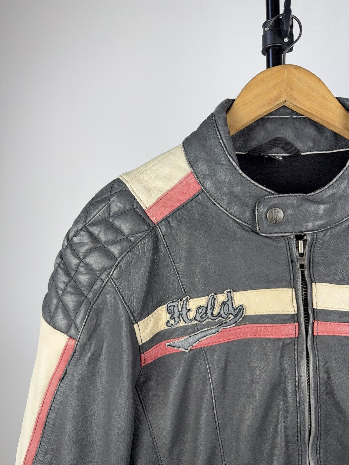 Harley Davidson Vintage 90s Retro HELD Leather Jacket Biker Moto Size US S / EU 44-46 / 1 - 2 Thumbnail