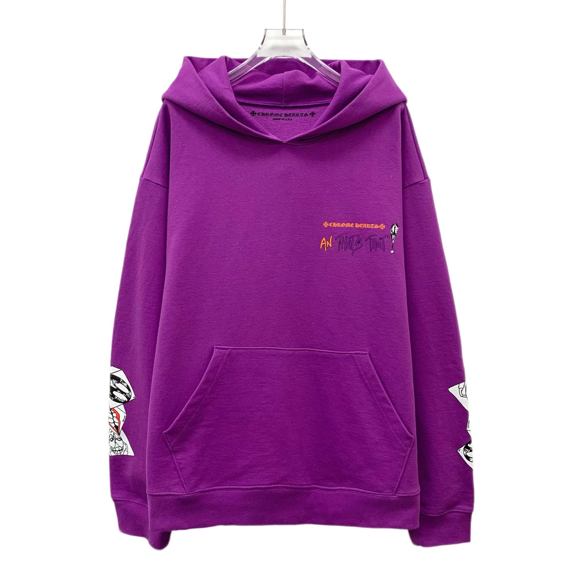 Chrome Hearts Chrome Hearts Purple Hoodie L Men Size US L / EU 52-54 / 3 - 1 Thumbnail