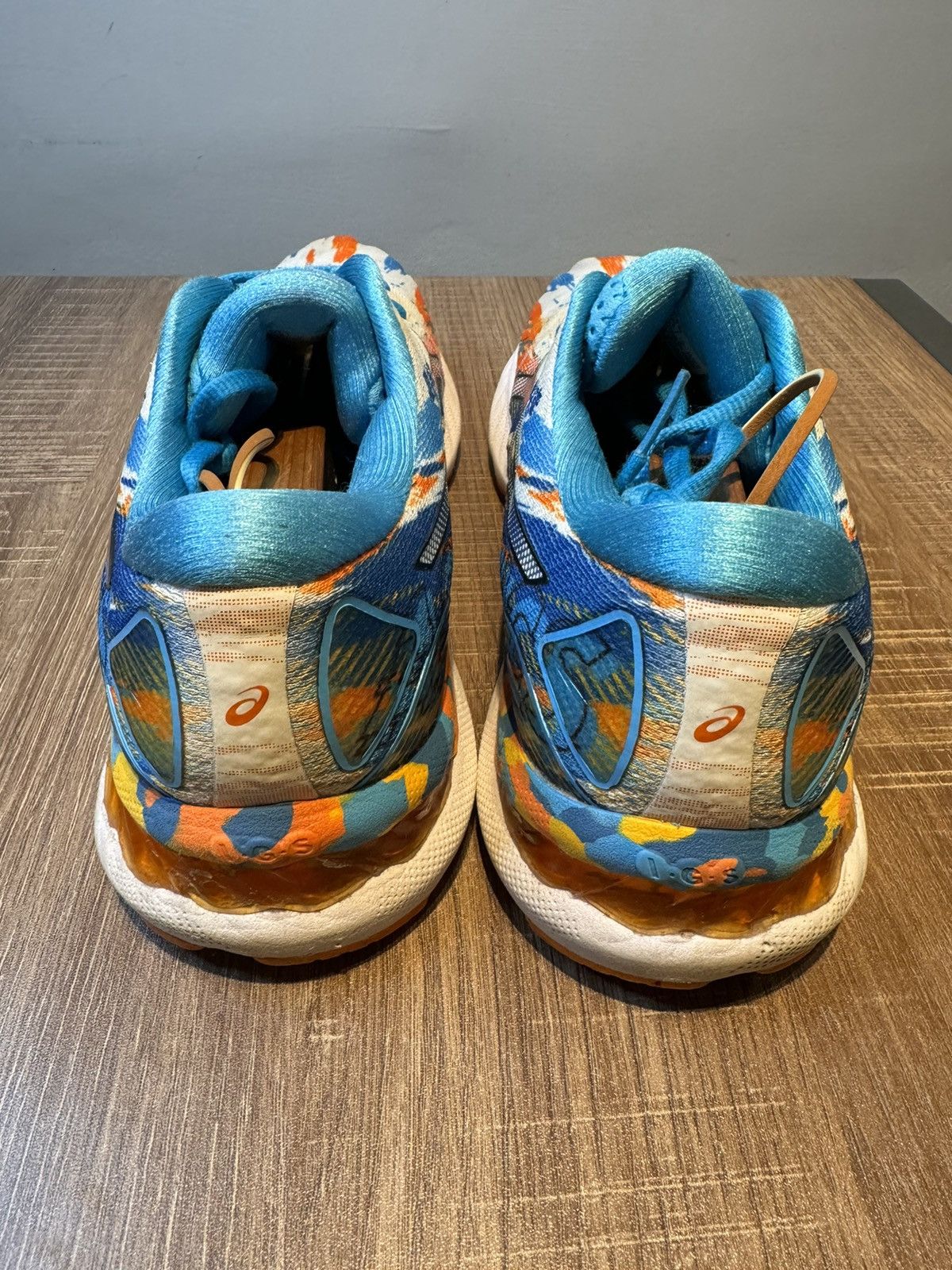 Asics ASICS Gel Nimbus 23 Mens Running Shoes Digital Aqua Size 9 Size US 9 / EU 42 - 4 Thumbnail
