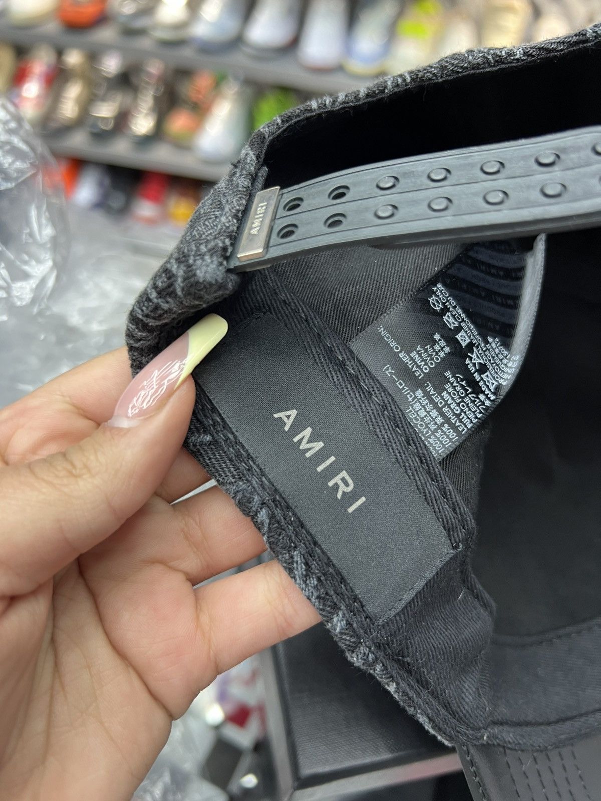Amiri Amiri Black MA Quad Hat Size ONE SIZE - 9 Thumbnail