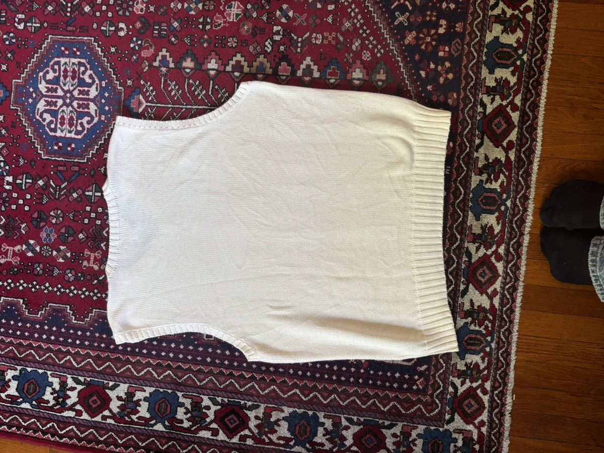 Polo Ralph Lauren Vintage Polo Ralph Lauren Cream Knit Sweater Vest – Size XL Size US XL / EU 56 / 4 - 3 Thumbnail