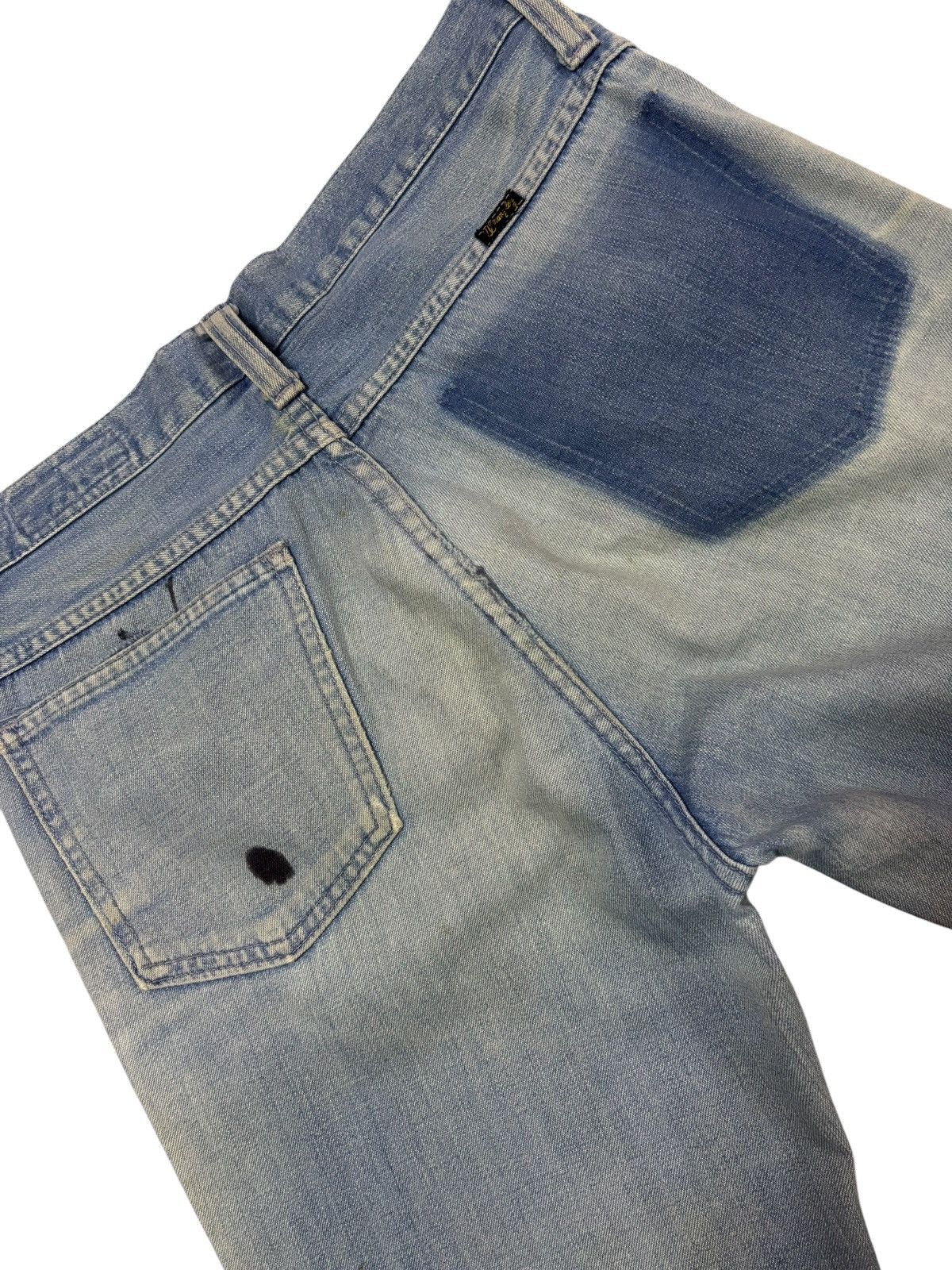 Other Vtg 80s Wrangler Japan Flared Distressed Jeans Size US 30 / EU 46 - 7 Thumbnail