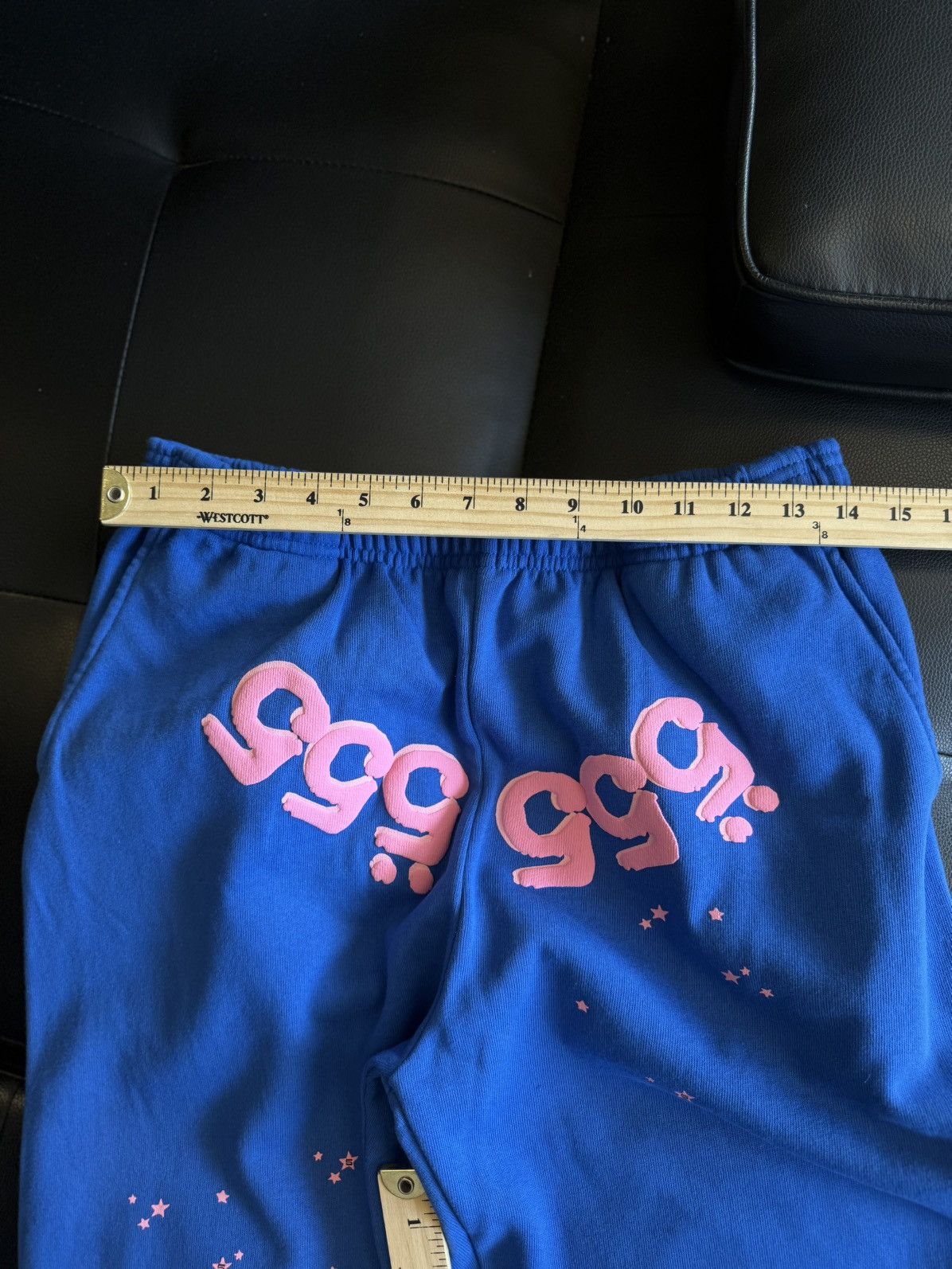 Sp5der Sp5der Worldwide Pink Blue Sweatpants Size M (NEW) Size US 30 / EU 46 - 13 Thumbnail