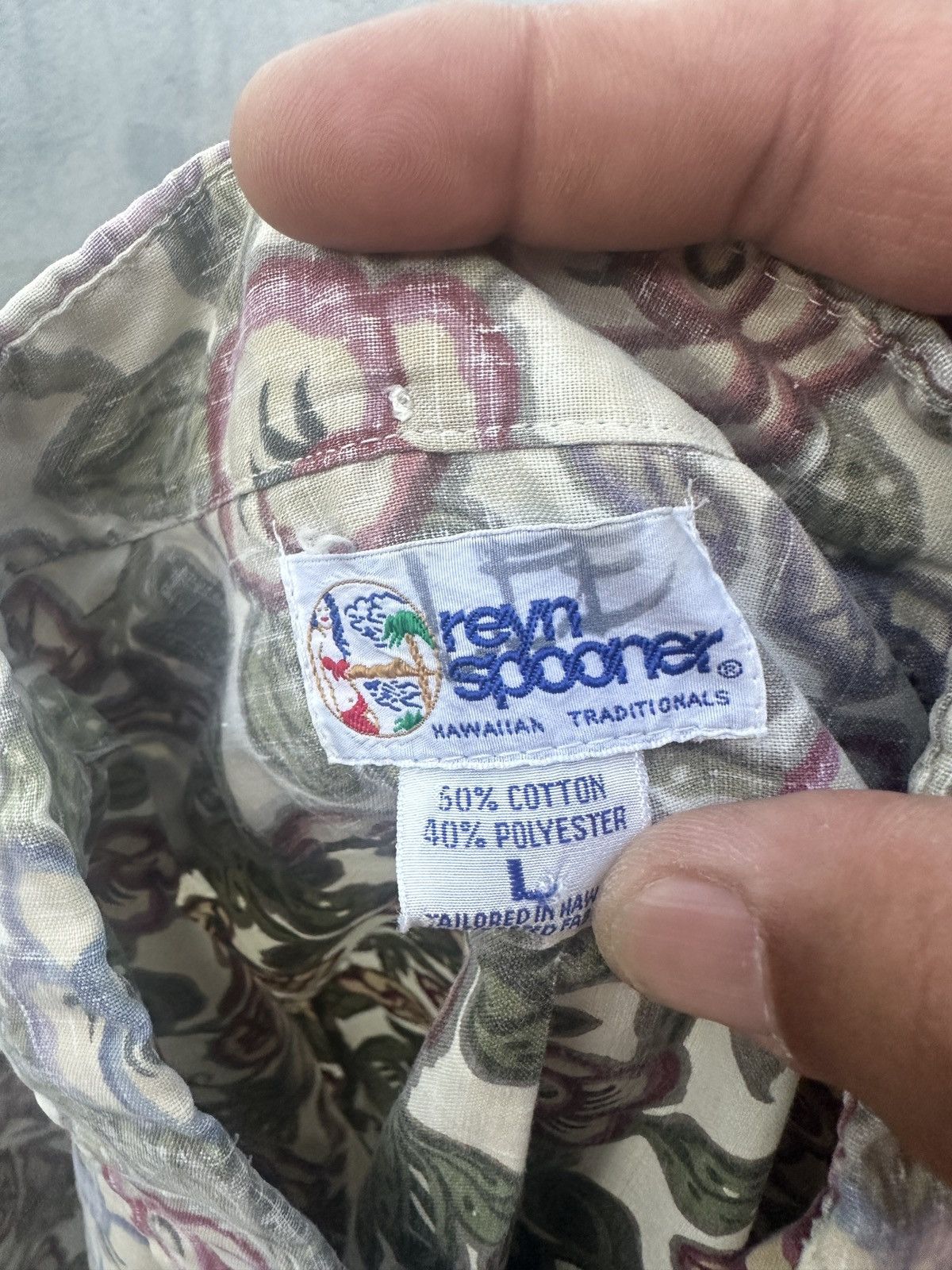 Reyn Spooner PreOwned Reyn Spooner Classic Hawaiian Print Men's L Size US L / EU 52-54 / 3 - 4 Thumbnail