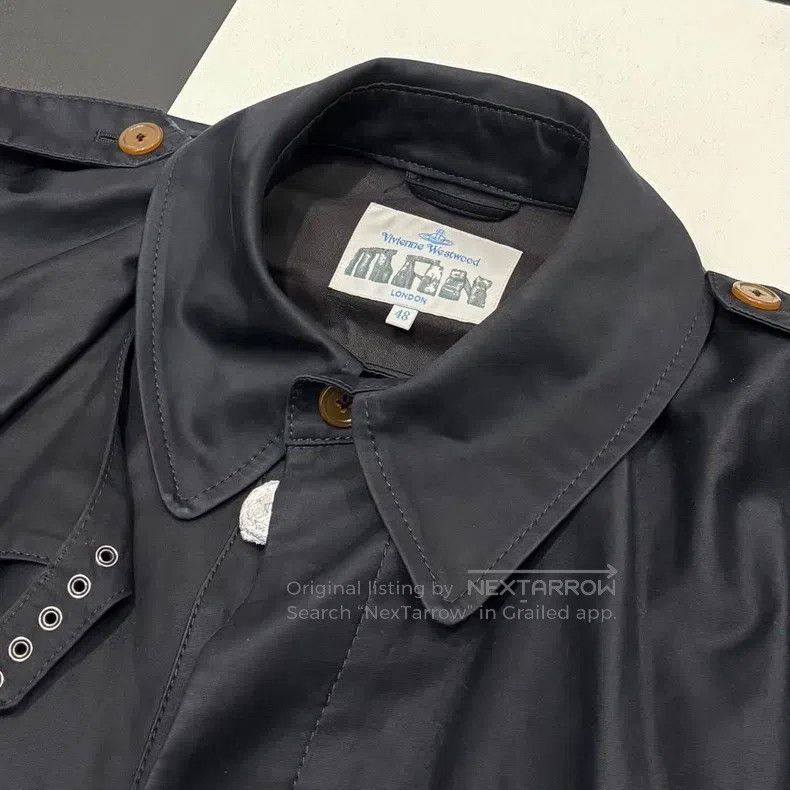 Vivienne Westwood Vivienne Westwood Black men's stand collar coat Size US M / EU 48-50 / 2 - 4 Thumbnail