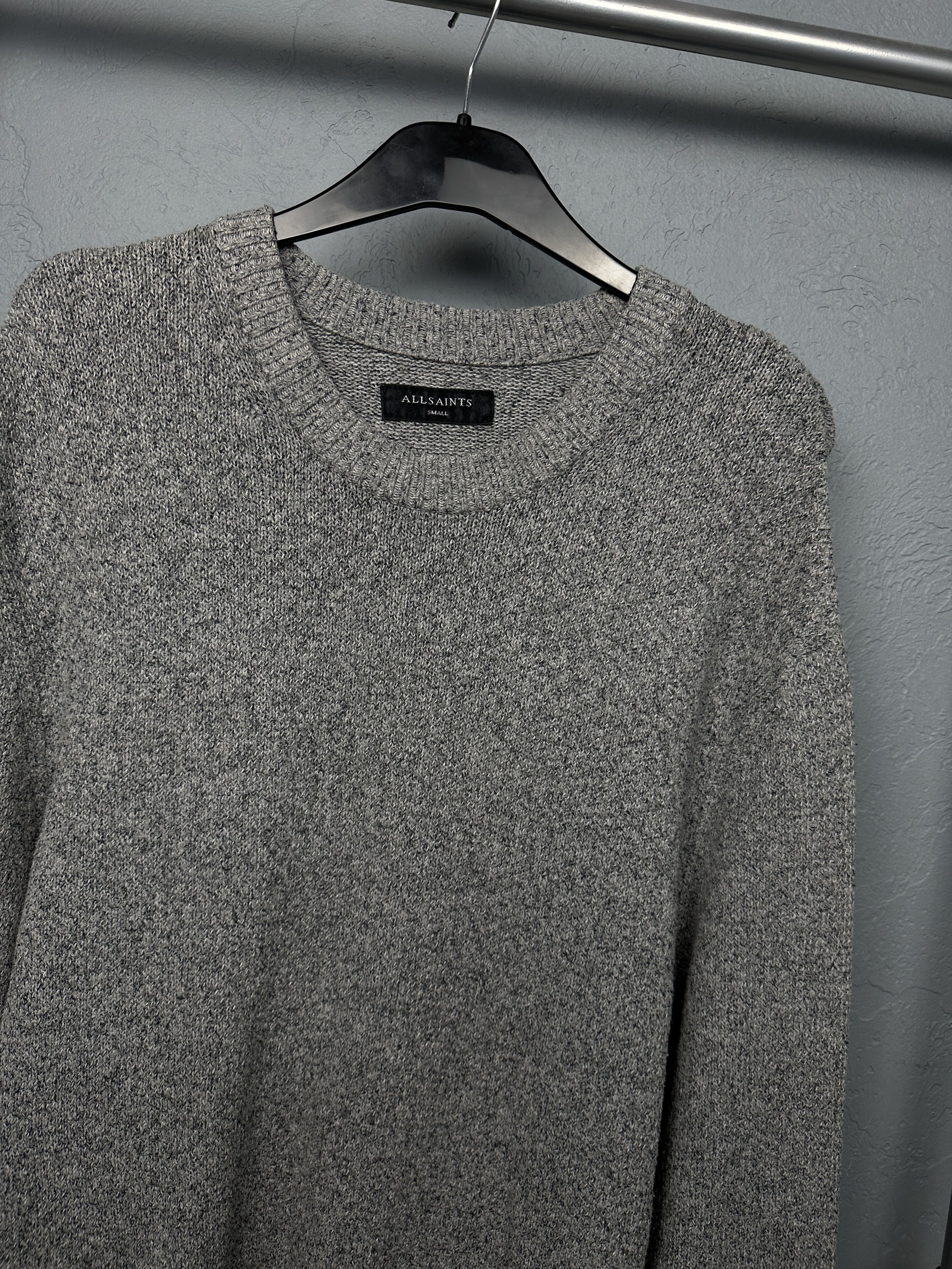 Allsaints Allsaints Mens Hane Crew Neck Knit Sweater Size US S / EU 44-46 / 1 - 2 Thumbnail