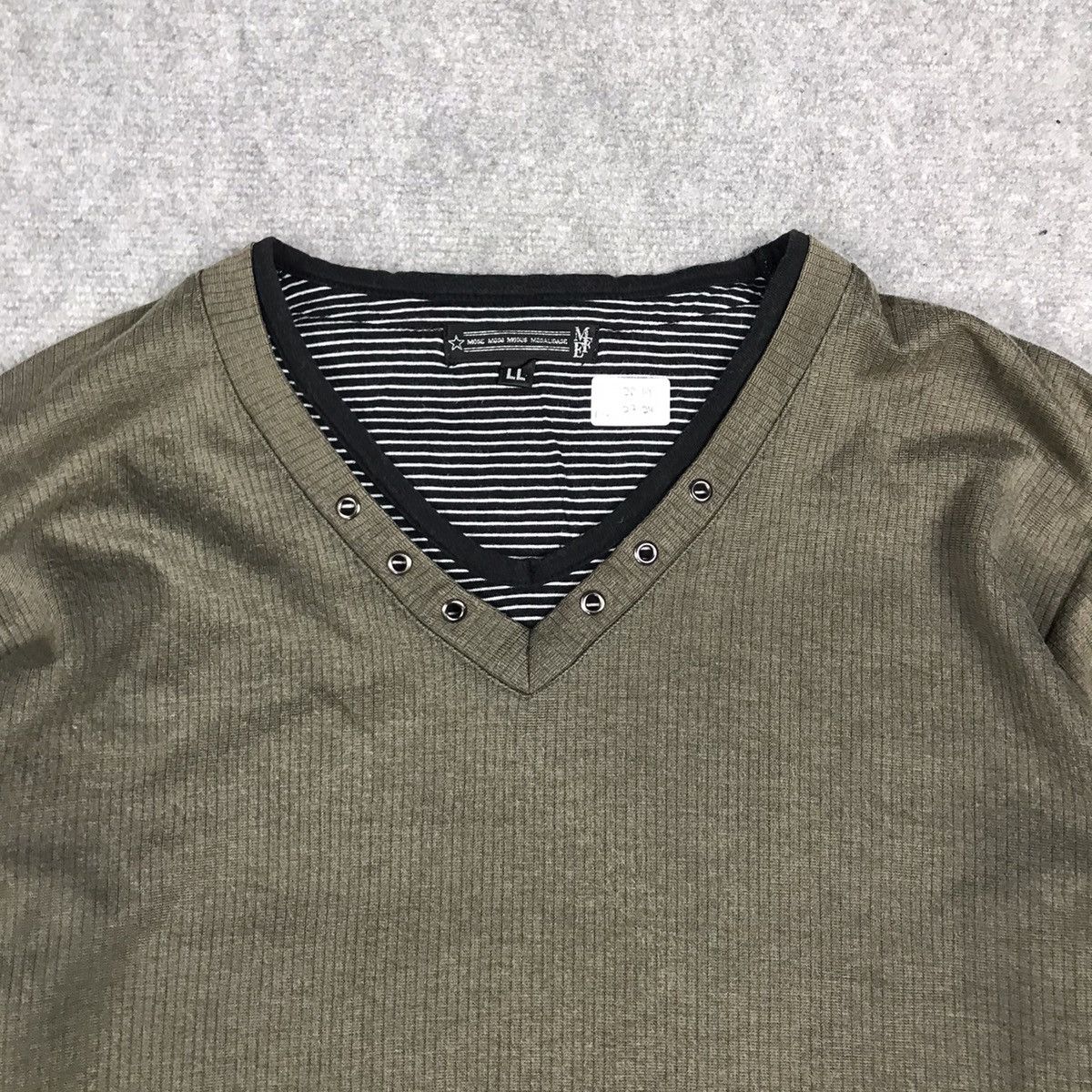 If Six Was Nine × Japanese Brand Punk japan under brand long sleeve Tshirt style Size US L / EU 52-54 / 3 - 2 Thumbnail