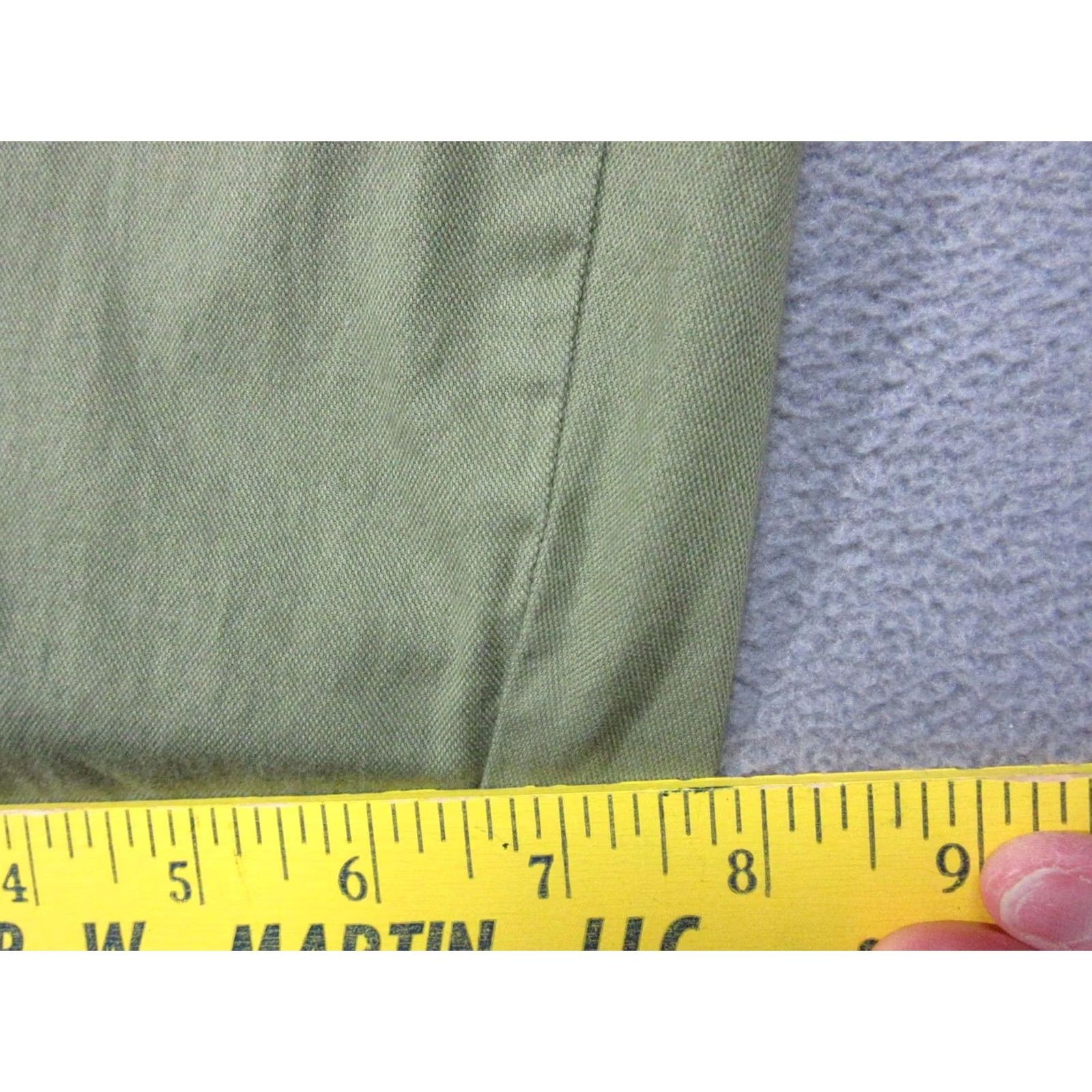 Vintage Pact Pants Mens XL Green Elastic Waist Drawstring Canvas Chino Lightweight Size US 36 / EU 52 - 2 Thumbnail