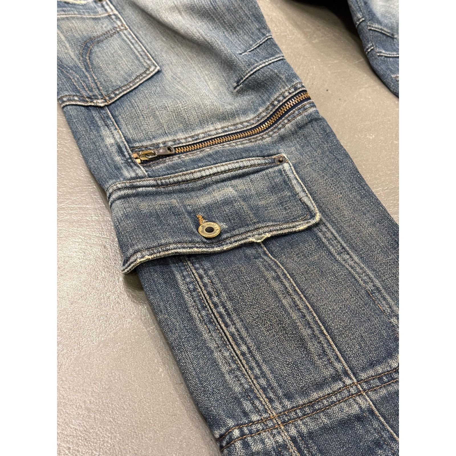 Dolce & Gabbana A/W2003 Dolce & Gabbana double waisted cargo pants Size US 32 / EU 48 - 3 Thumbnail