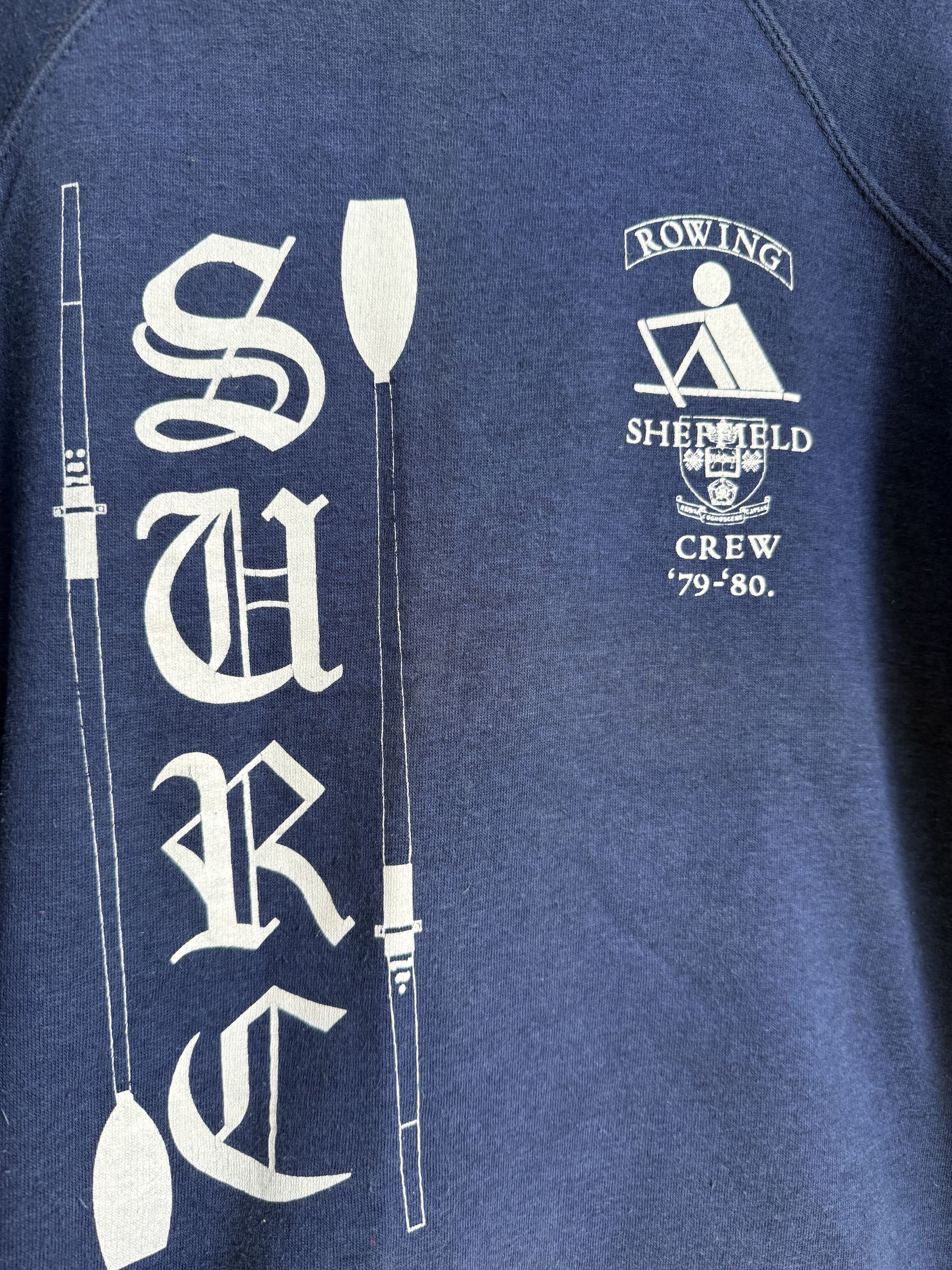 Japanese Brand × Vintage Vintage 70s Sheffield University Rowing Club sweatshirt Size US S / EU 44-46 / 1 - 3 Thumbnail