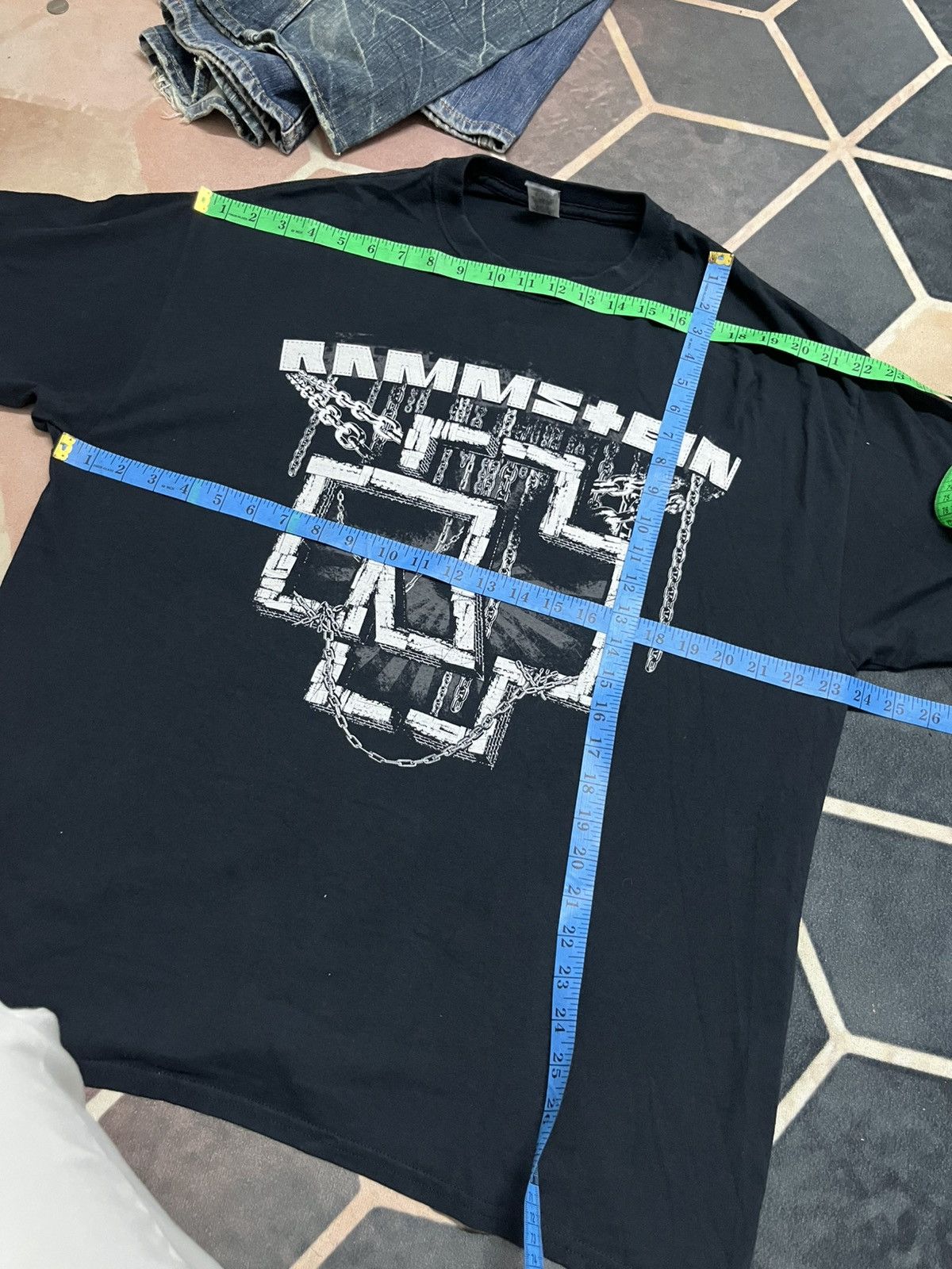 Band Tees 💥RAMMSTEIN Industrial Metal T Shirts Size US XL / EU 56 / 4 - 8 Thumbnail