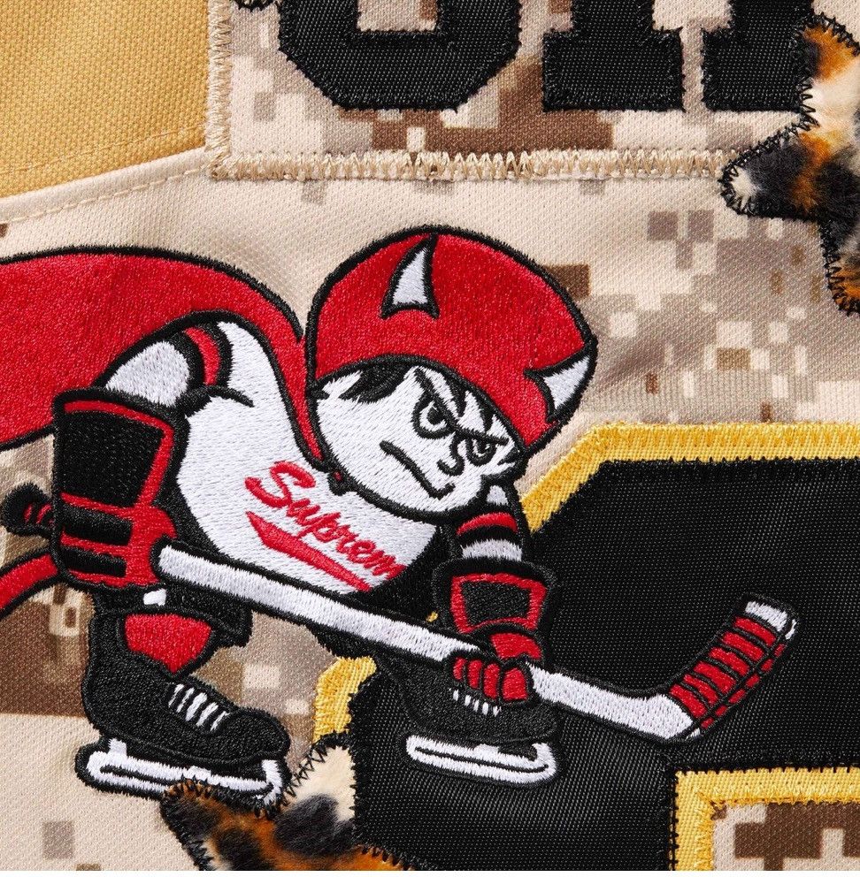 Supreme Supreme Fire & Ice Hockey Jersey Camo Size US M / EU 48-50 / 2 - 3 Thumbnail