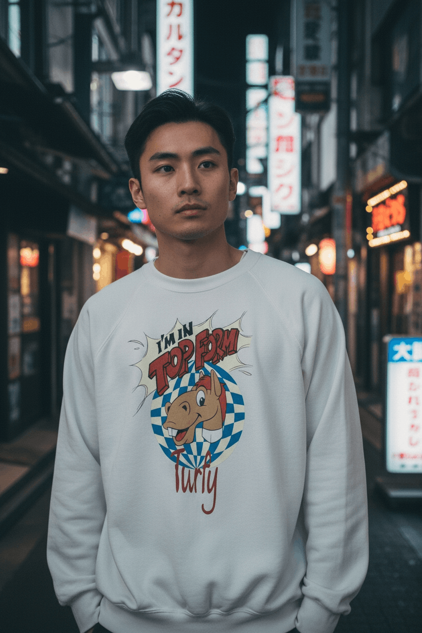 Cartoon Network FURFY I'm In Top Form Nice Graphic Sweatshirts Size US M / EU 48-50 / 2 - 1 Thumbnail