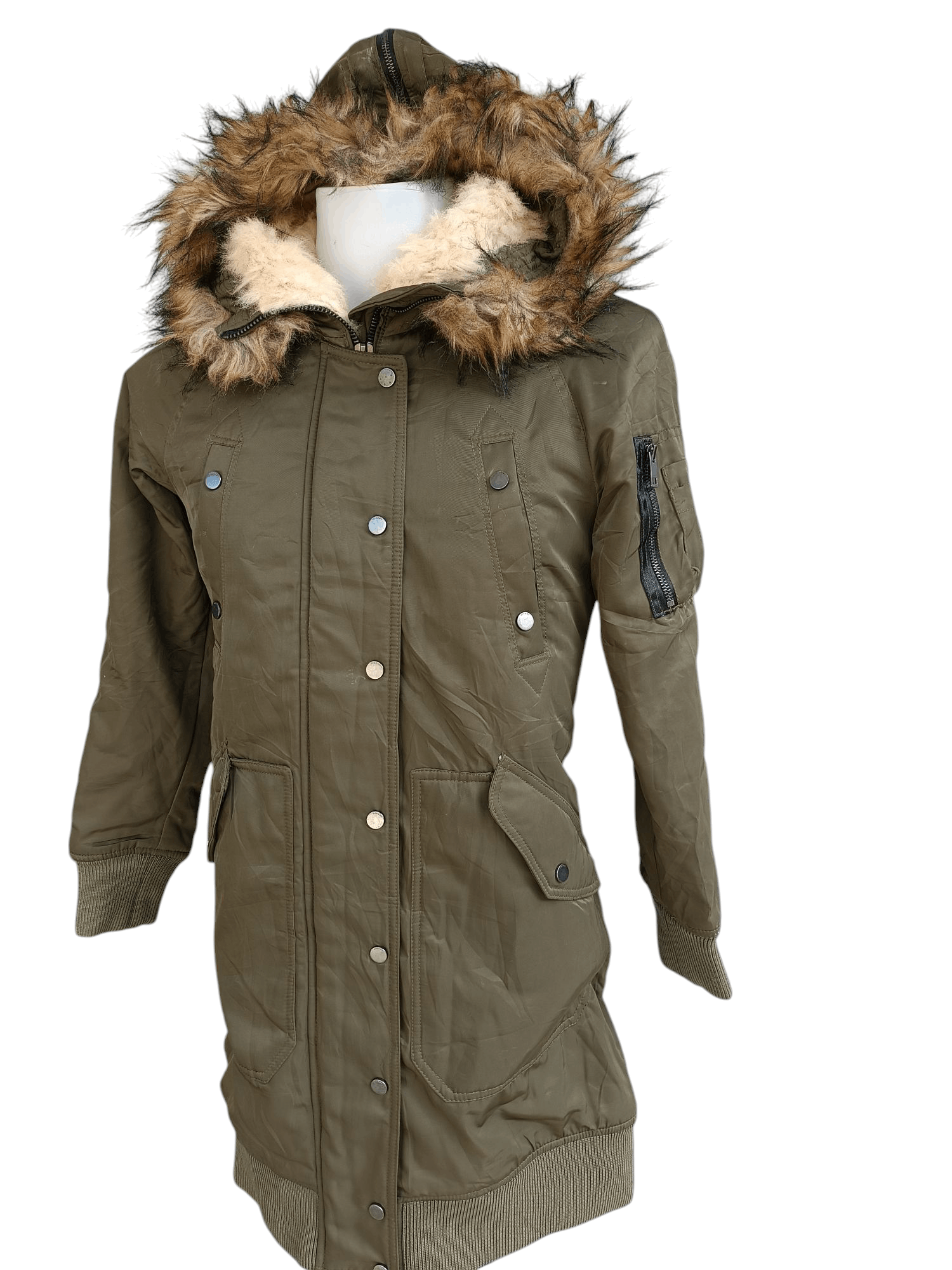 Diesel FIRE 🔥 Diesel Fur Hoodie Jacket Rare Design FR014 Size US S / EU 44-46 / 1 - 2 Thumbnail