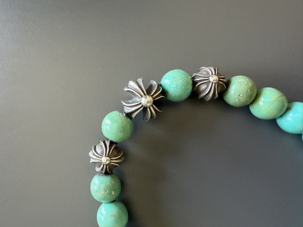 Chrome Hearts Chrome Hearts Turquoise Beads Bracelet Size ONE SIZE - 3 Thumbnail