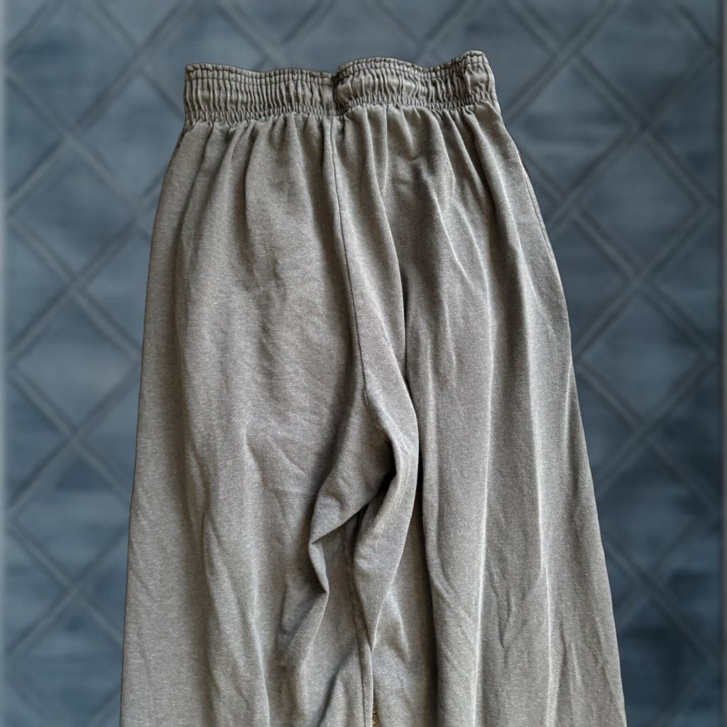 Champion Champion Sweatpants Men's Small Authentic Straight Pocket Logo Gray Cotton Soli Size US 29 - 1 Thumbnail