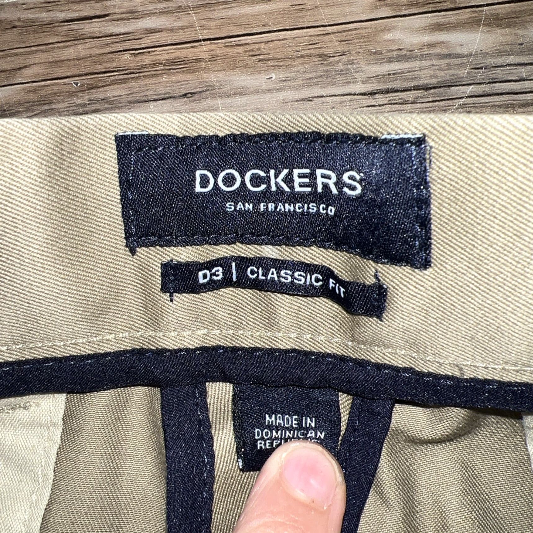 Dockers DOCKERS Signature Khaki Pants Size US 32 / EU 48 - 5 Thumbnail