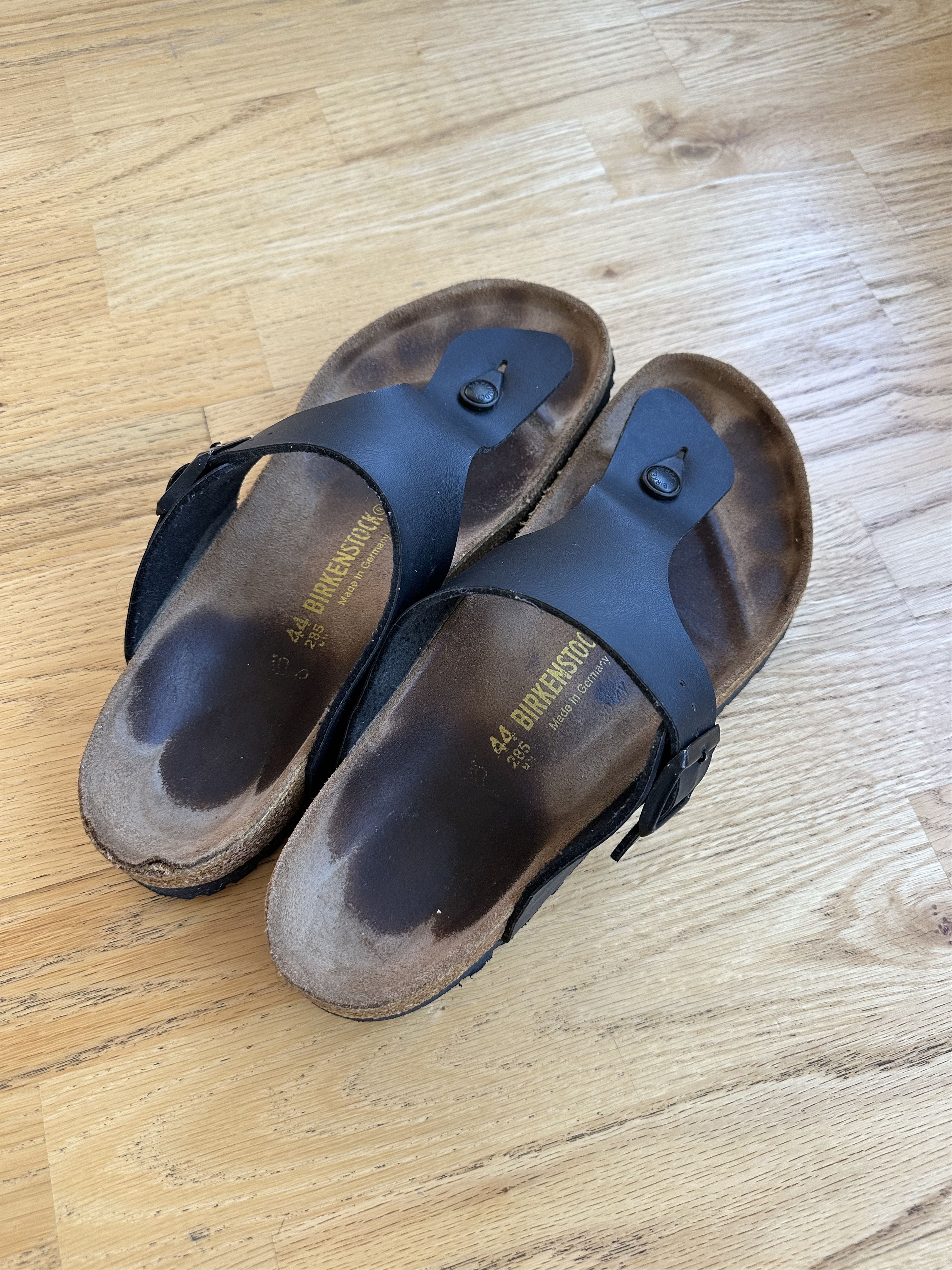 Birkenstock Birkenstock Gizeh Oiled Leather - Habana Size US 11 / EU 44 - 3 Thumbnail