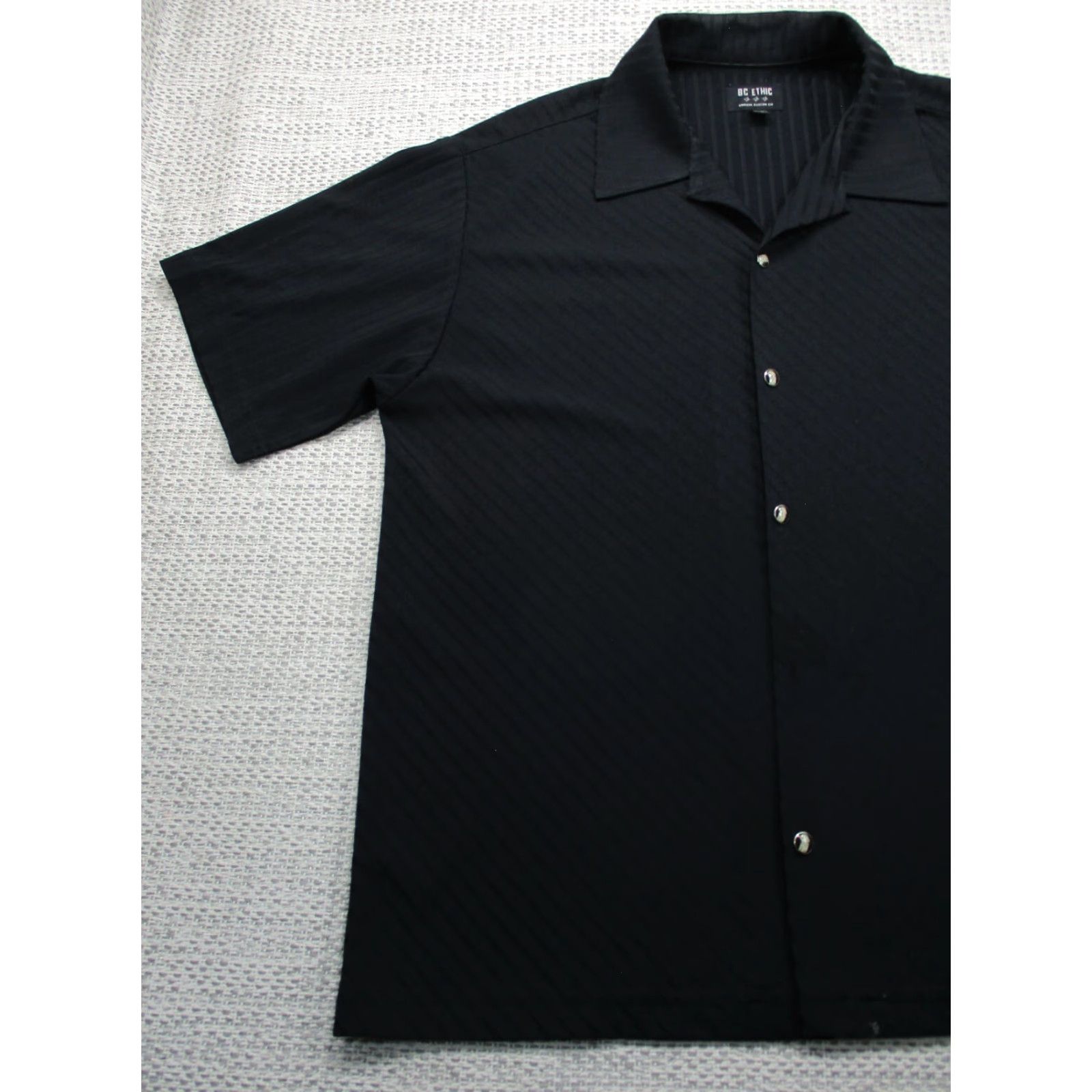 Etro VINTAGE BC Ethic Klutz Cut Shirt Men XL Button Up Retro Bowling USA Made Dice Shirt Size US XL / EU 56 / 4 - 3 Thumbnail