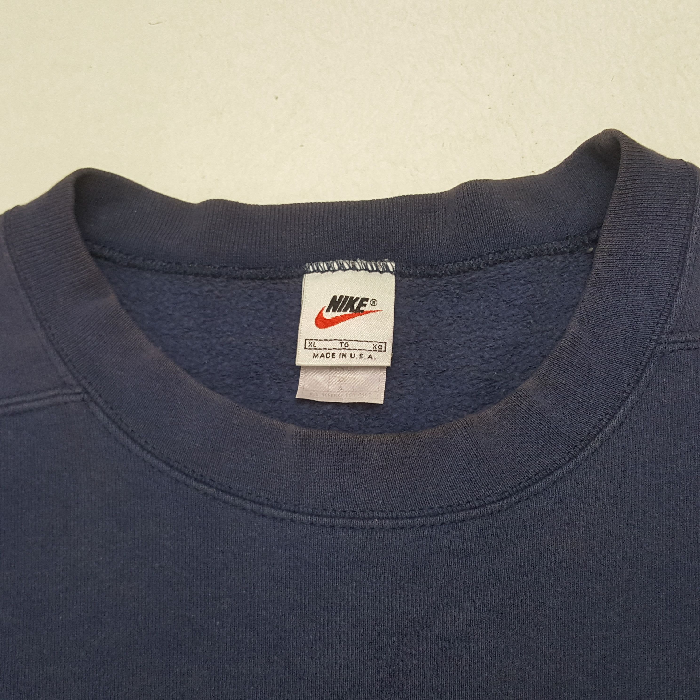 Nike Vintage Nike American Small Swoosh Sweatshirt C291N15 Size US XXL / EU 58 / 5 - 4 Thumbnail