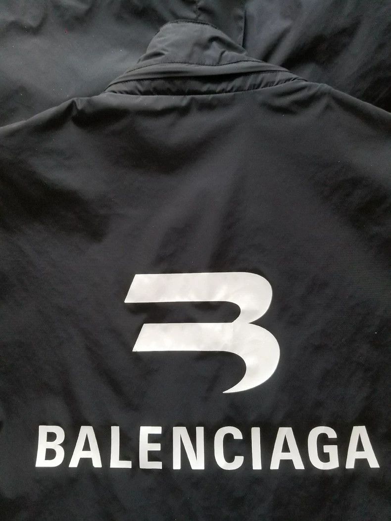 Balenciaga Balenciaga Black windbreaker jacket 2505-Nextarrow Size XXS / US 00 / IT 34 - 4 Thumbnail