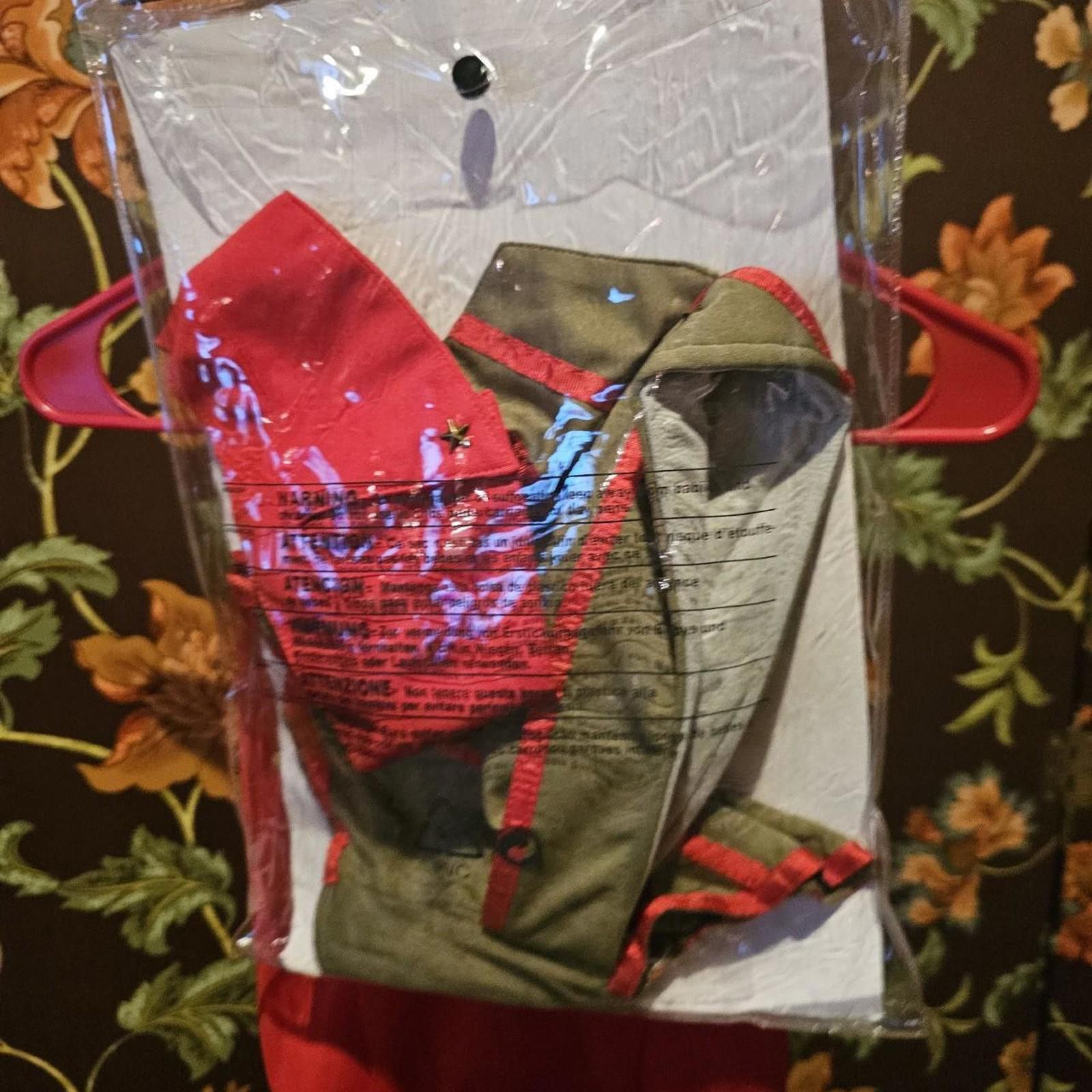 Designer Leg Avenue Red Army Green Major Diva Halloween Costume Size ONE SIZE - 4 Thumbnail