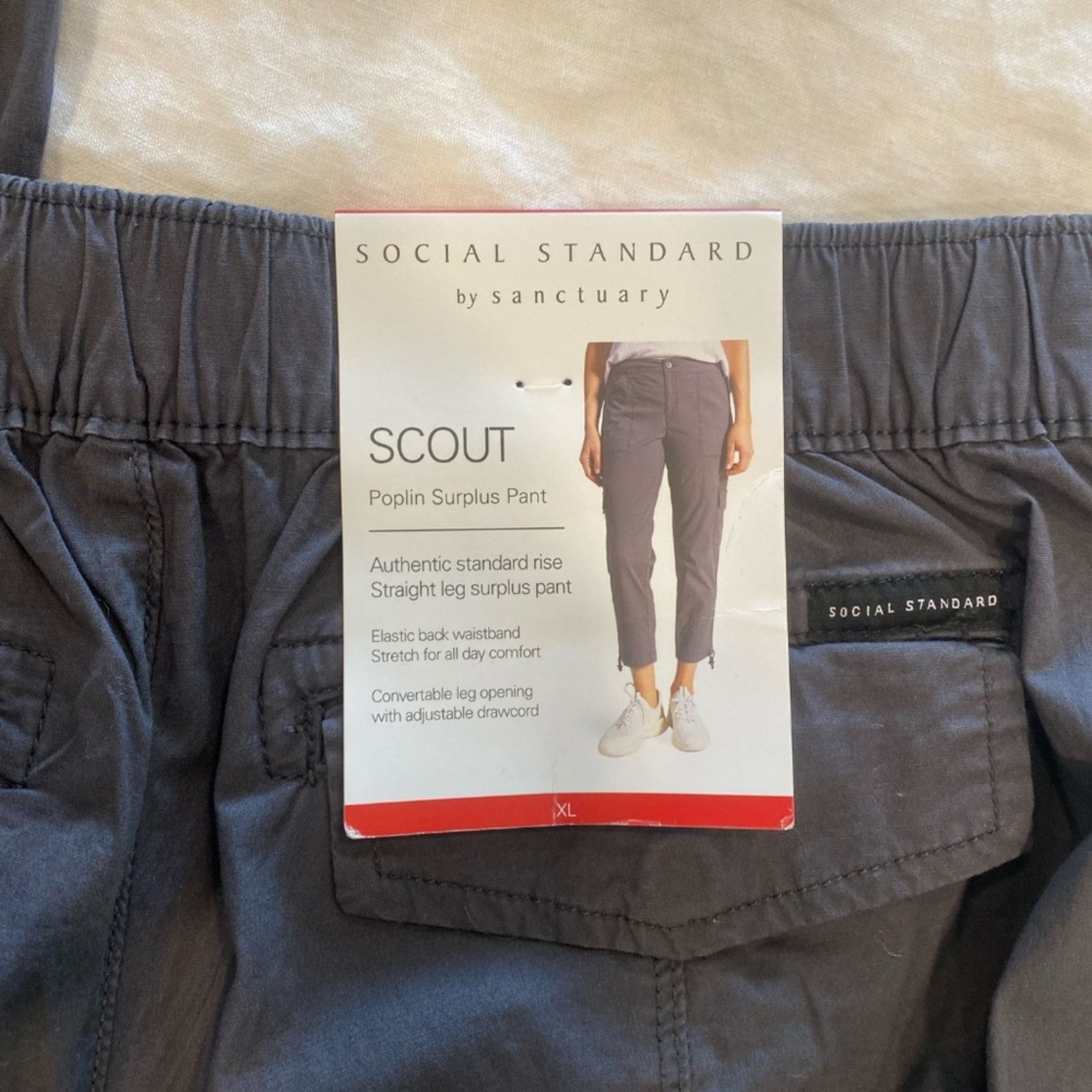 Sanctuary NWT Sanctuary Social Standard Scot Poplin Surplus Pant - XL Size 36" / US 14 / IT 50 - 5 Thumbnail