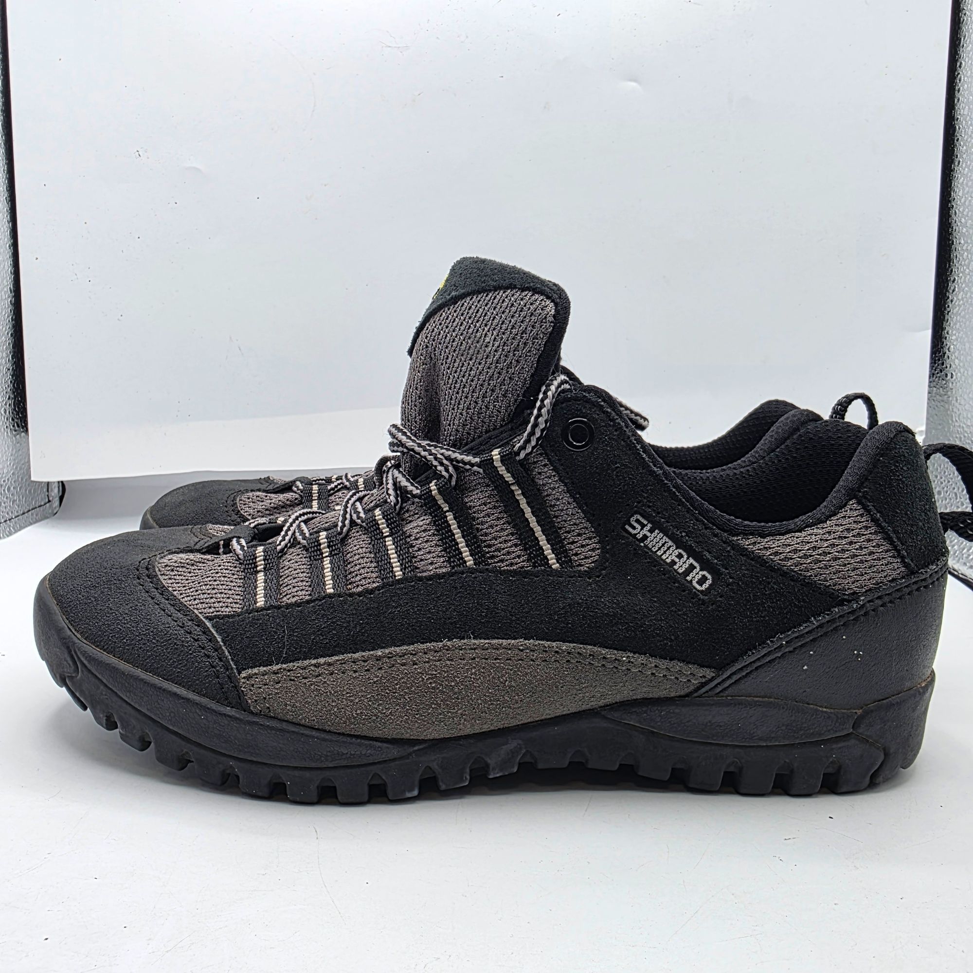 Other Shimano SH-M033B Mens SPD Cycling Shoes Size 8.5 Black Gray Size US 8.5 / EU 41-42 - 13 Thumbnail