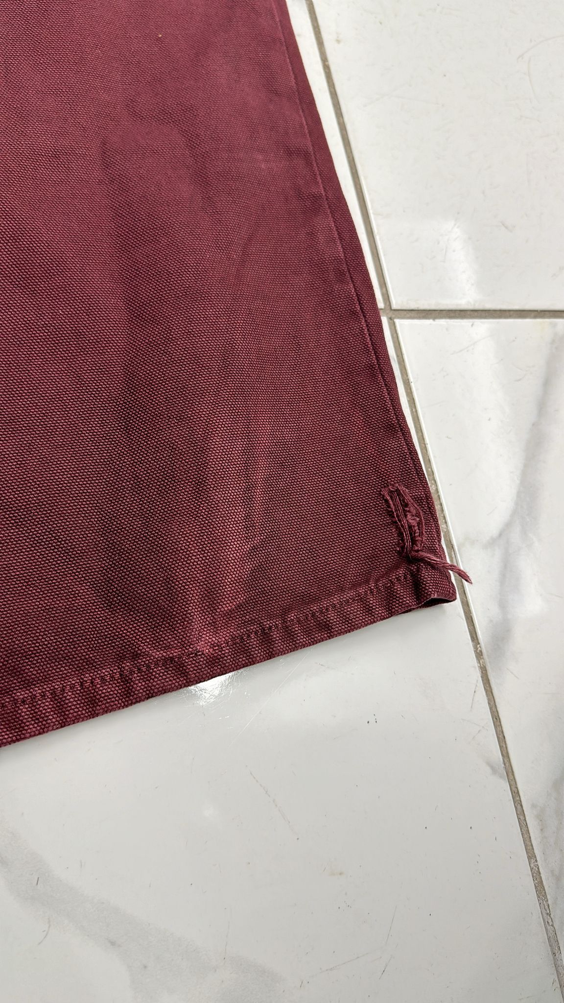 Stussy × Vintage Stussy Big Ol Jean Wine Size 33 Size US 33 - 4 Thumbnail