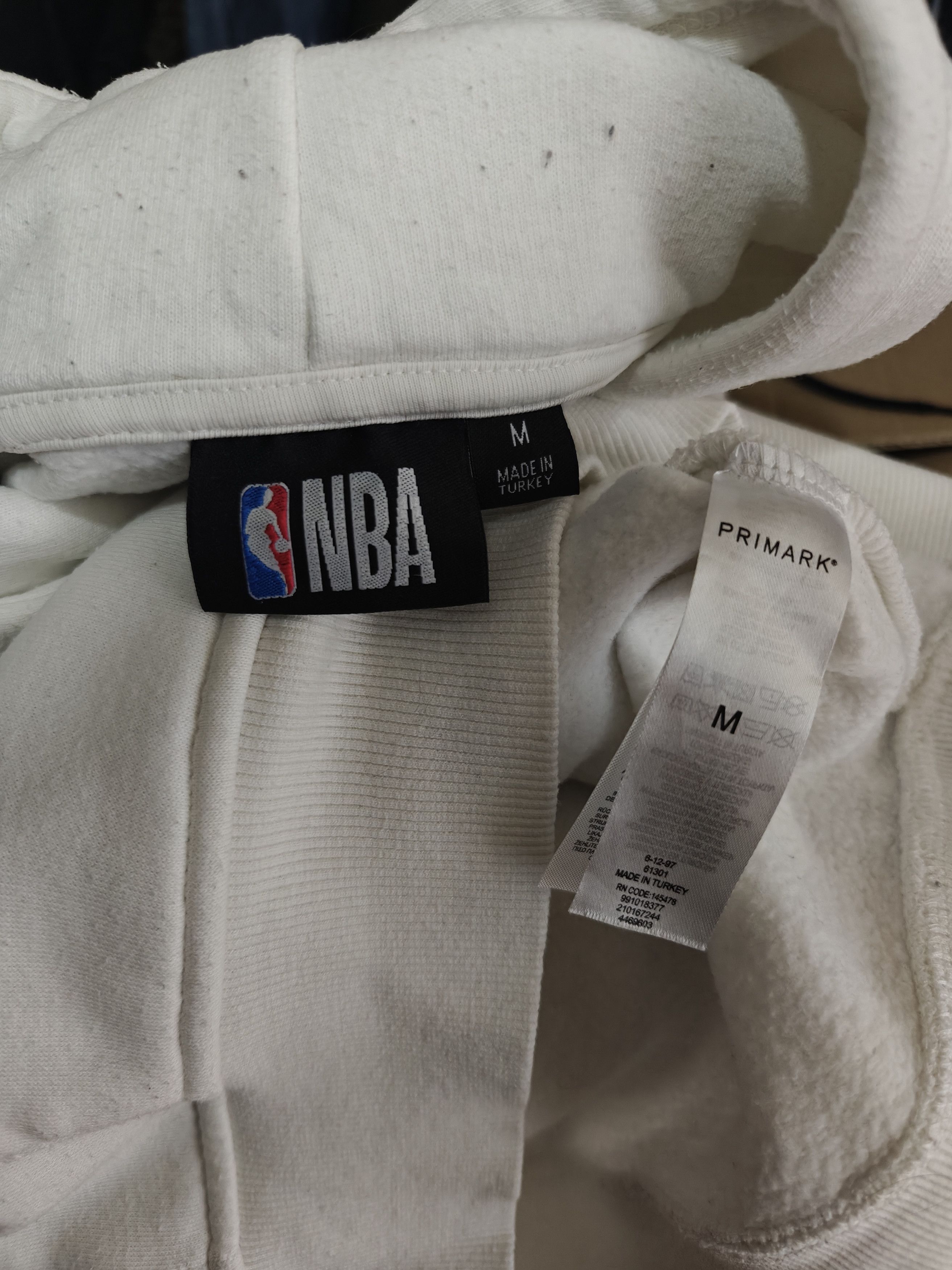 NBA NBA x Primark Chicago Bulls Hoodie White size M Size US M / EU 48-50 / 2 - 10 Thumbnail