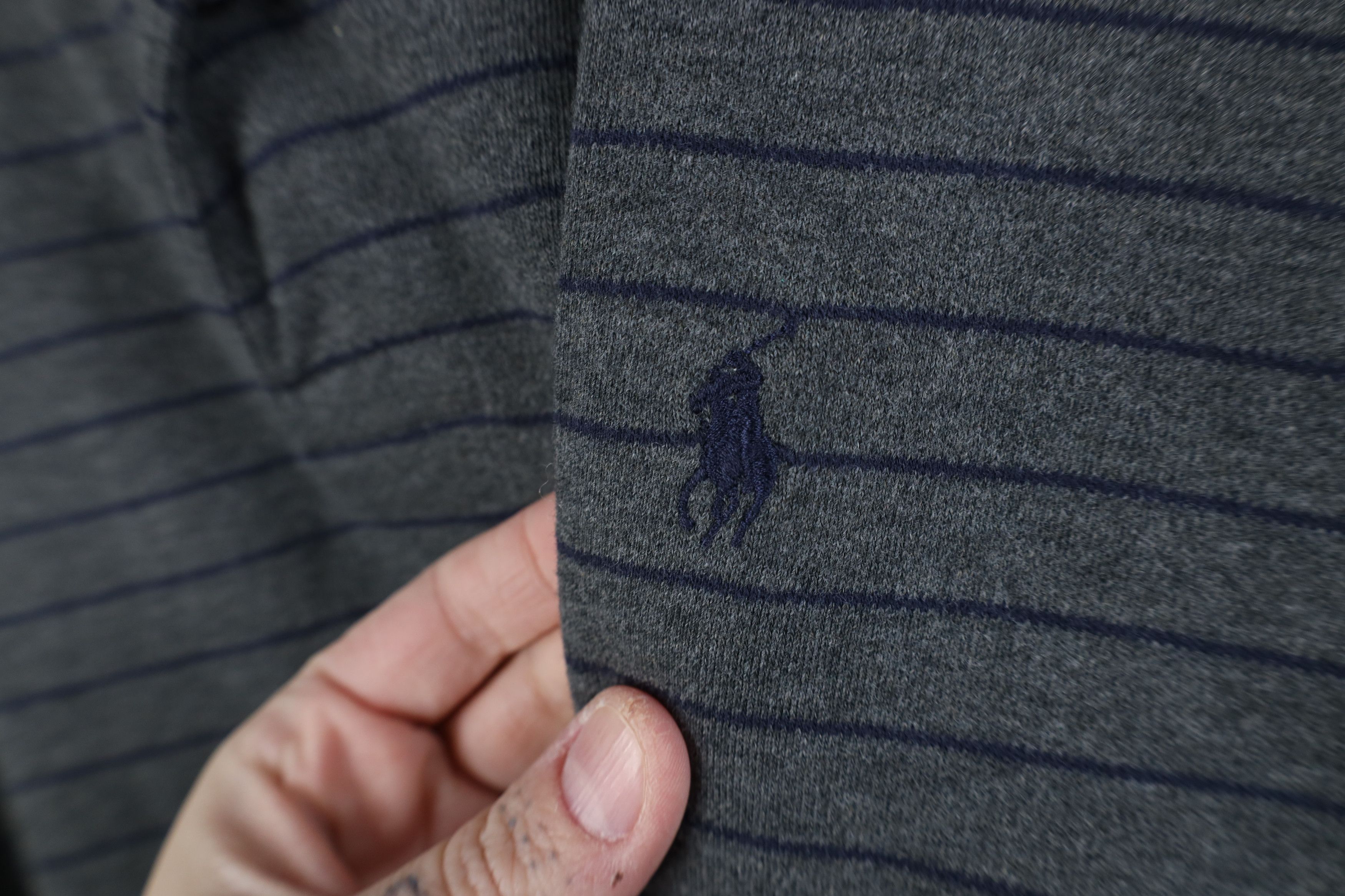 Ralph Lauren Vintage 90s Ralph Lauren Soft Touch Long Sleeve Rugby Polo Size US XL / EU 56 / 4 - 6 Thumbnail