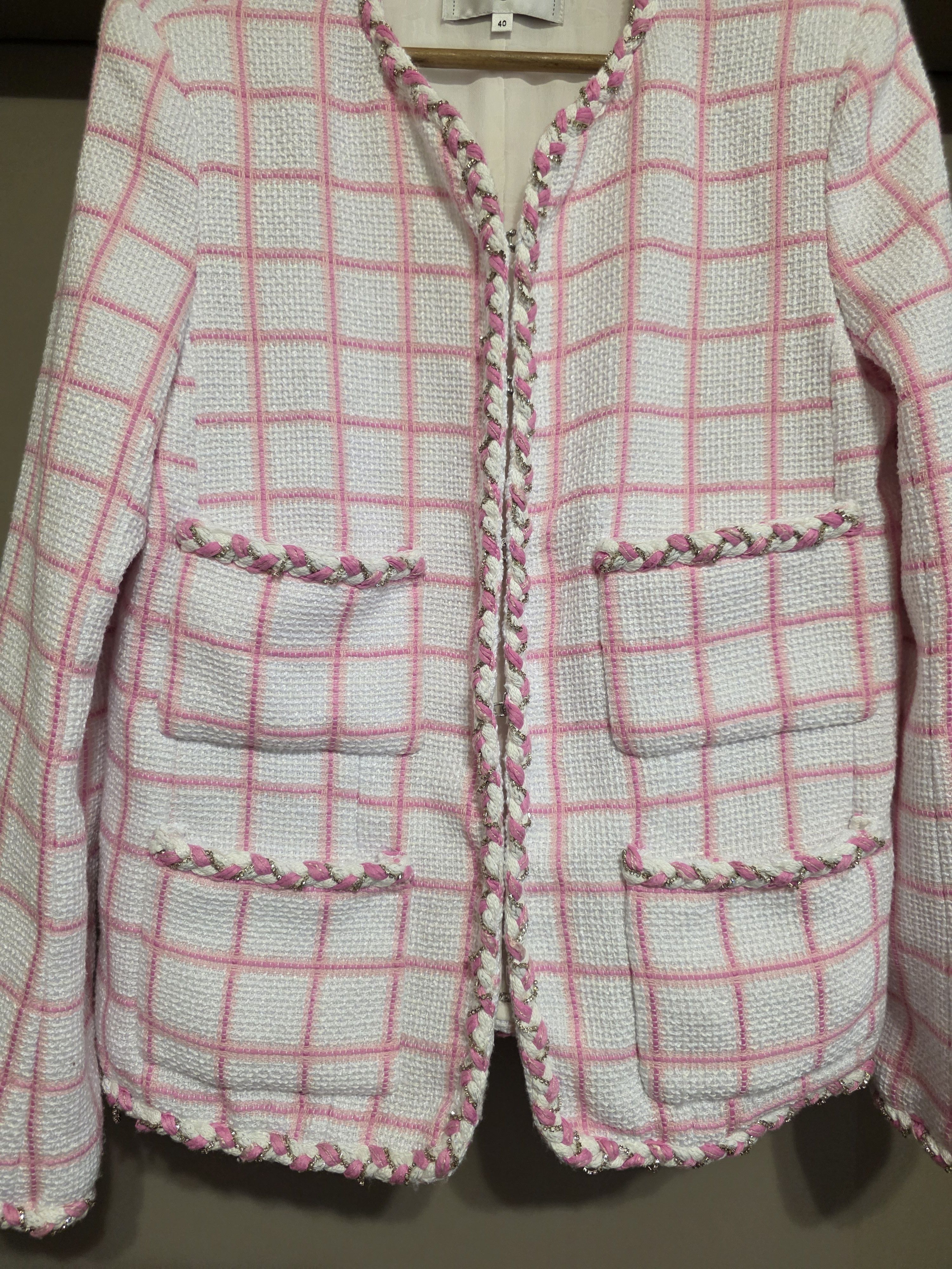 Chanel Chanel Tweed jasket Cruise 23C Monte-Carlo Runway size 40 Size M / US 6-8 / IT 42-44 - 4 Thumbnail