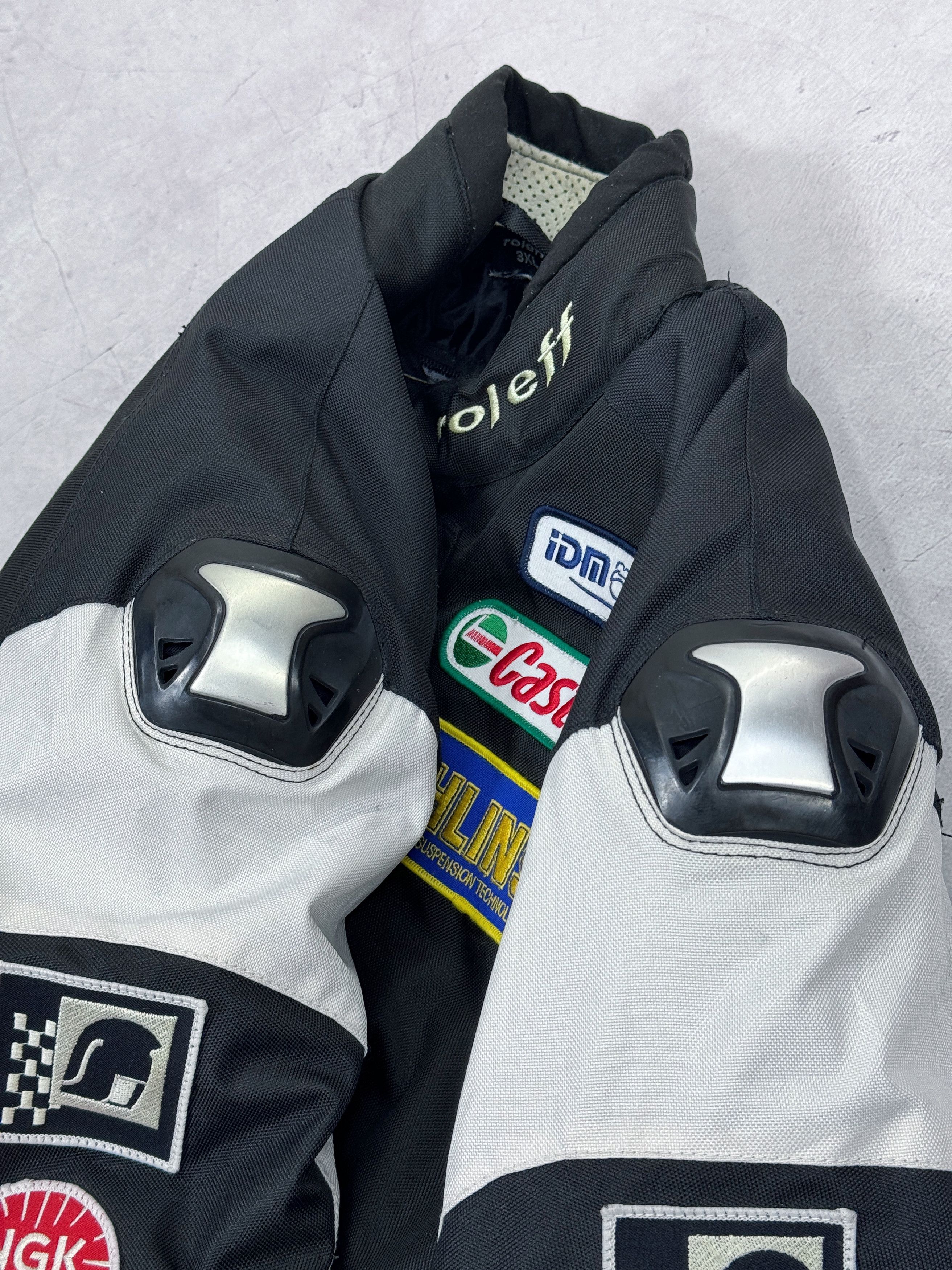 Other Roleff Moto Racing Jacket Bridgestone Castrol Romer Helmets Size US XXL / EU 58 / 5 - 16 Thumbnail