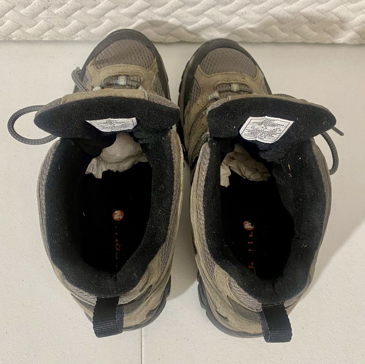Merrell Merrell Womens Moab 2 Mid Hiking Boot Vibram sole 11 US Size US 11 / IT 41 - 9 Thumbnail