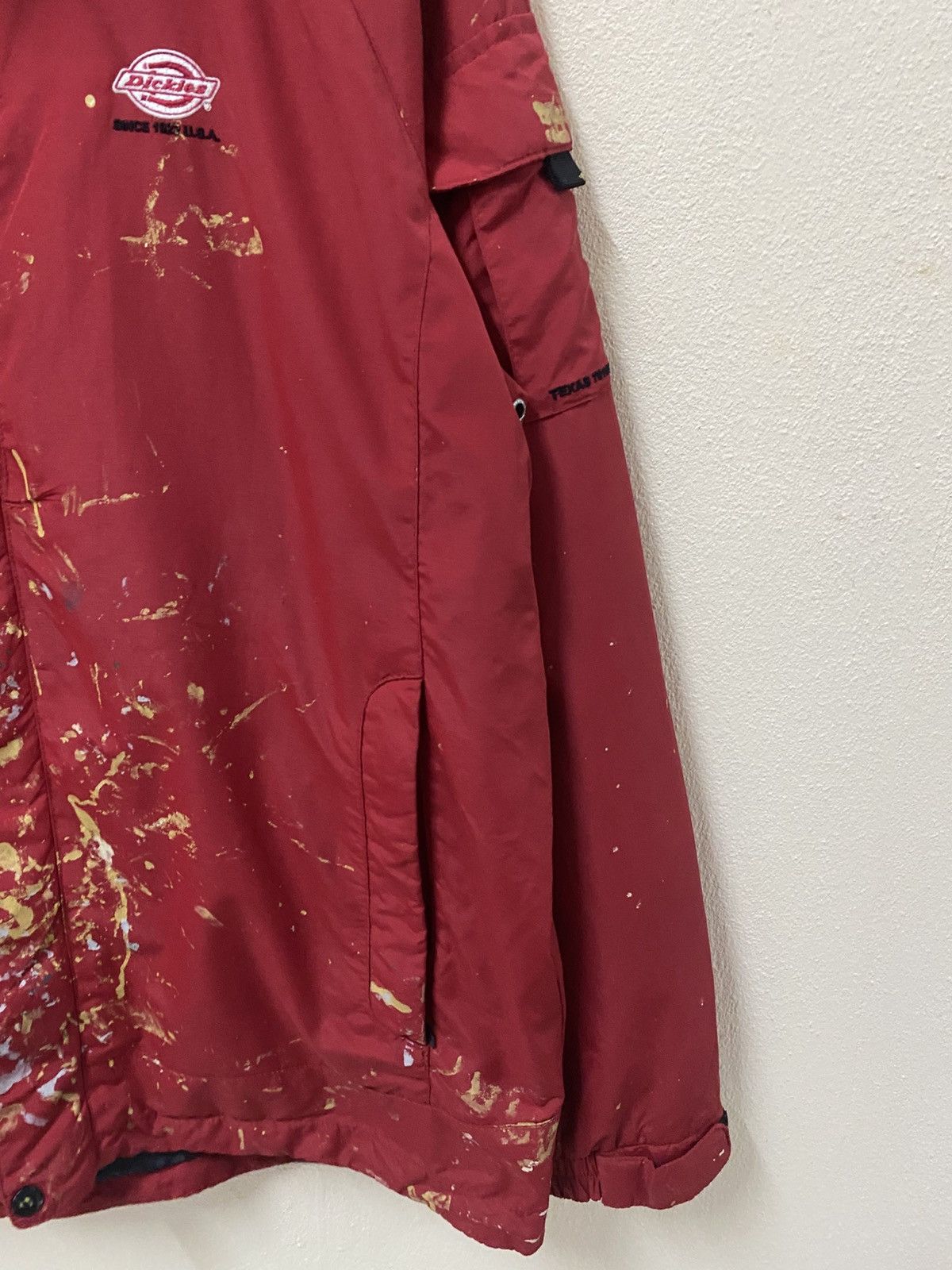 Dickies Dickies Red Paint-Splatter Work Jacket – Distressed Graffiti Size US L / EU 52-54 / 3 - 6 Thumbnail