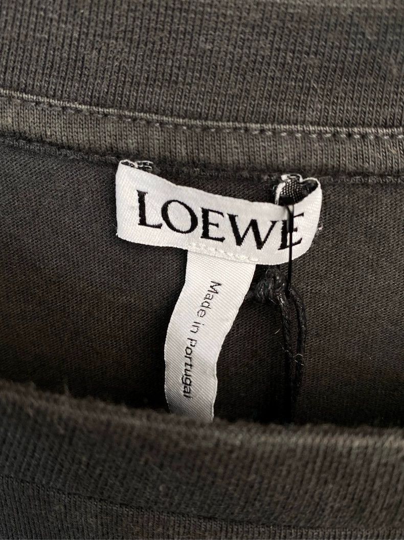 Loewe LOEWE Short sleeve T-shirt with puppy print and letter log Size M / US 6-8 / IT 42-44 - 3 Thumbnail
