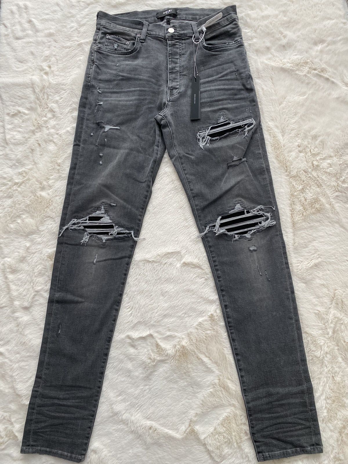 Amiri Sz 31,32,33,34 Amiri Grey MX1 Denim Jeans | Grailed