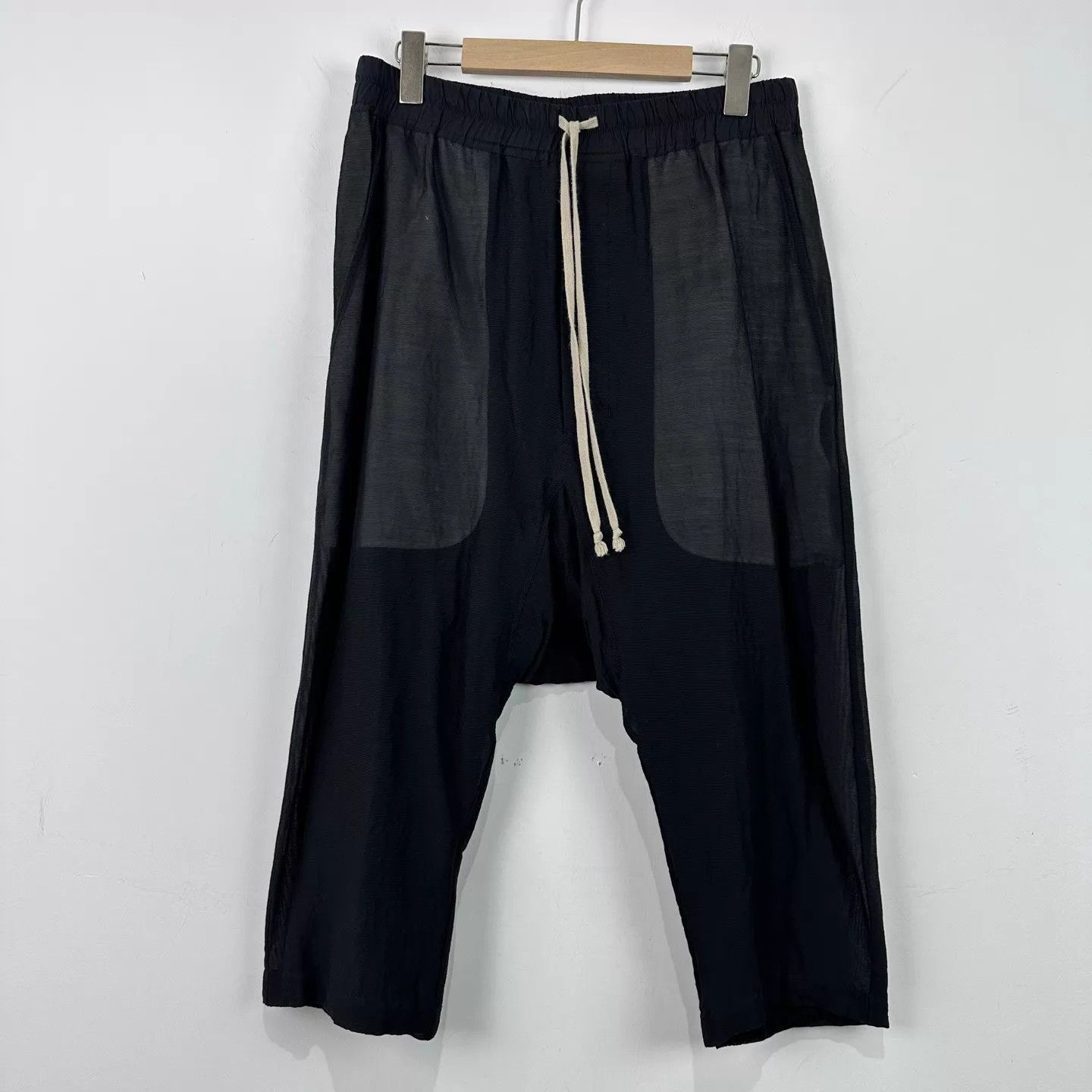 Rick Owens CRUST FW 09 サルエルパンツ Rick Owens FW09 Crust Layered Silk Trousers | Grailed