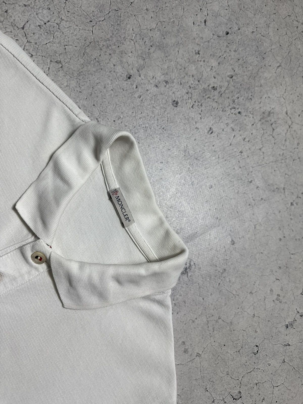 Moncler Moncler Maglia Polo Manica Corta Luxury Shirt White Size S Size US S / EU 44-46 / 1 - 8 Thumbnail