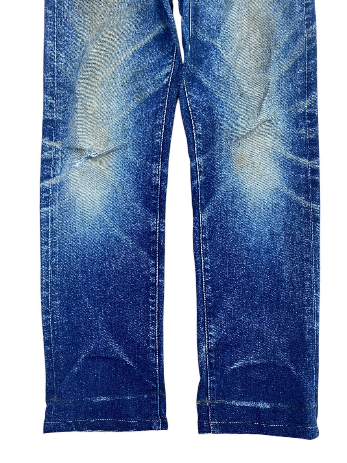 Uniqlo Uniqlo Whiskers Faded Wash Style Loose Jeans Size US 30 / EU 46 - 9 Thumbnail