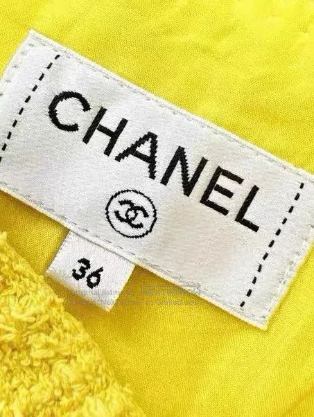 Chanel Chanel 22S Yellow Woven Mini Skirt. Size US 36 / EU 52 - 6 Thumbnail