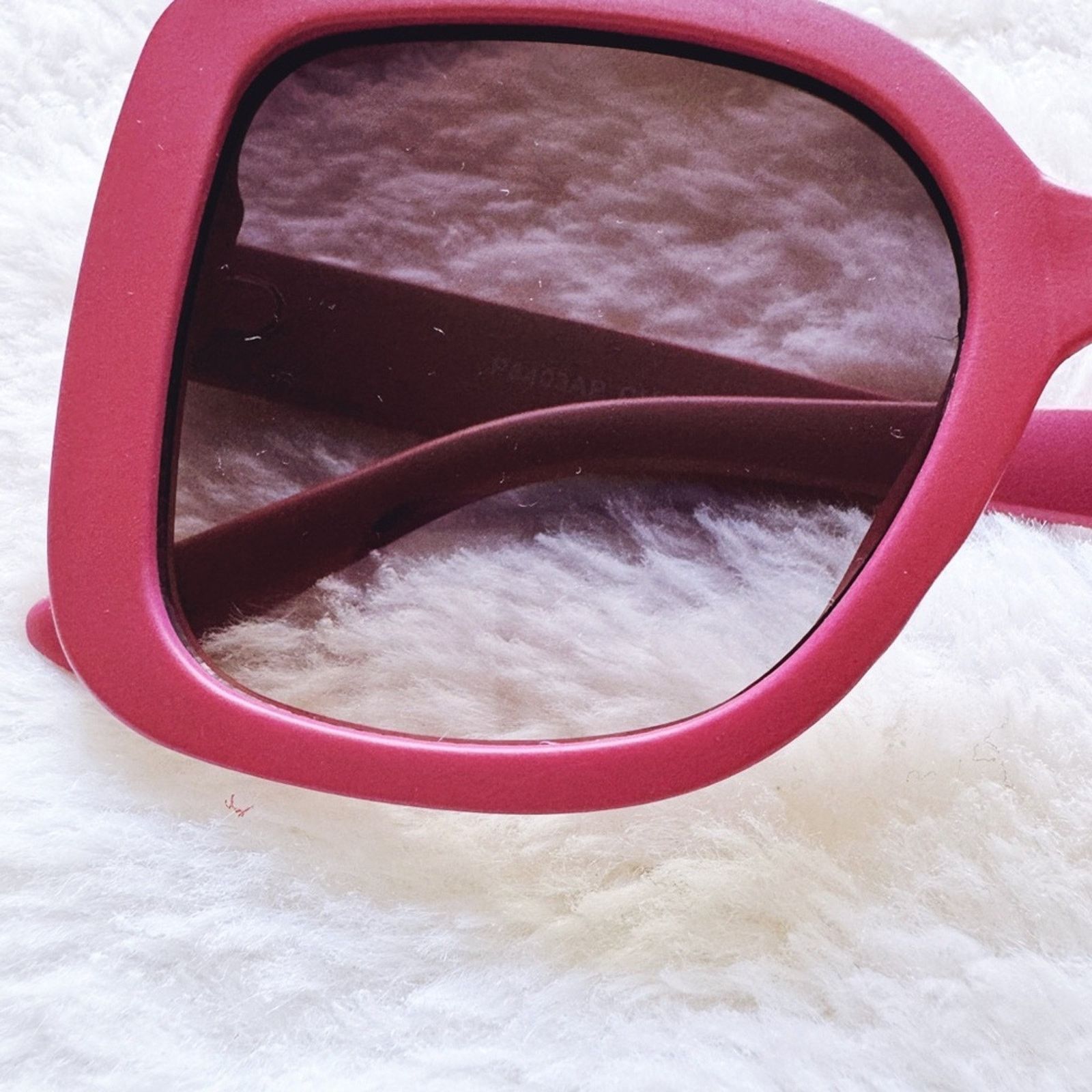 Other Eva Red Square-Framed Sunglasses Size ONE SIZE - 2 Thumbnail