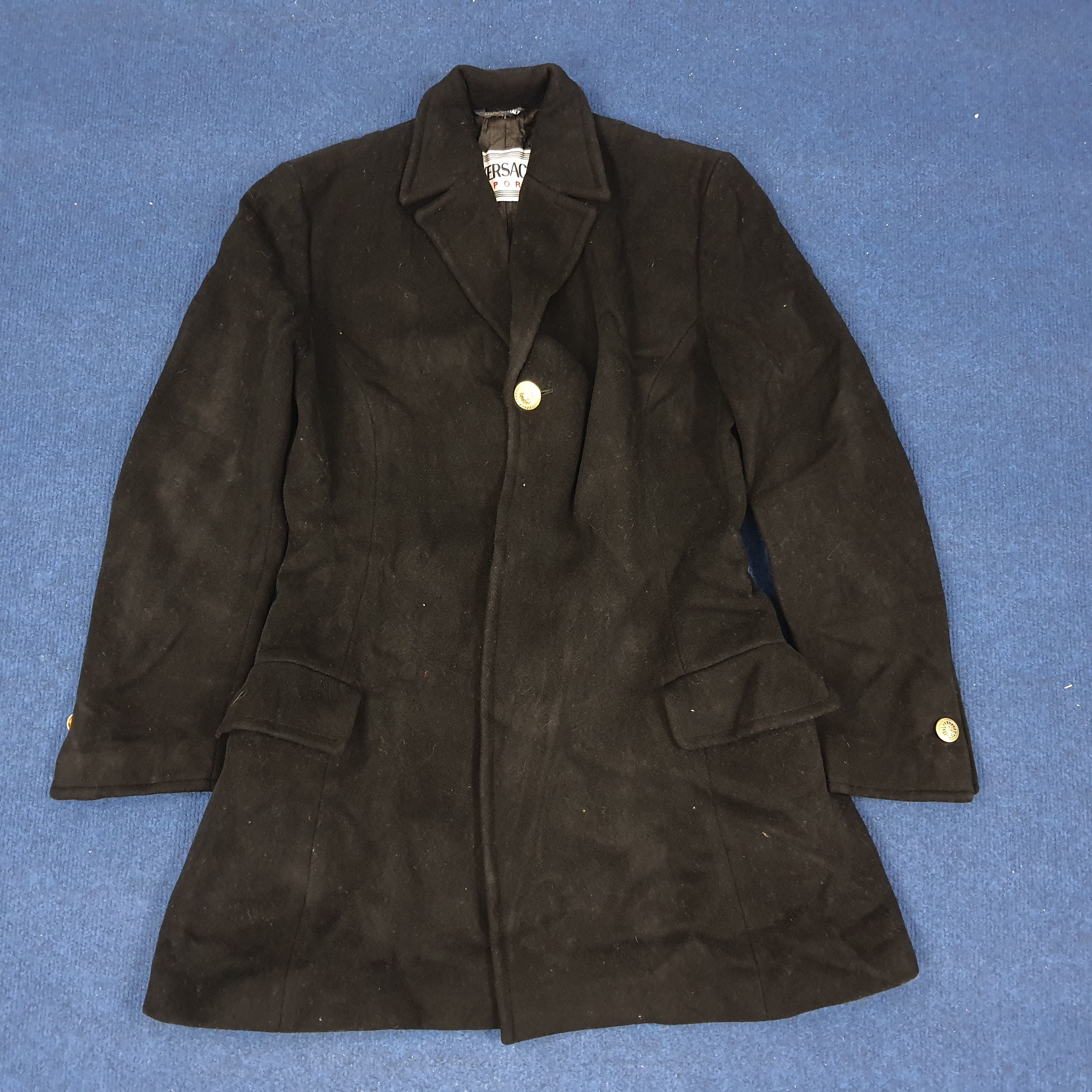 Versace × Vintage Vintage Versace Sport Casual Blazer C233N4 Size US S / EU 44-46 / 1 - 1 Thumbnail