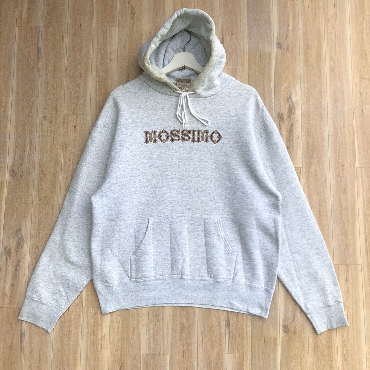 Mossimo Vintage Mossimo Hoodie Spellout Big Logo Sweatshirt Size US L / EU 52-54 / 3 - 2 Thumbnail